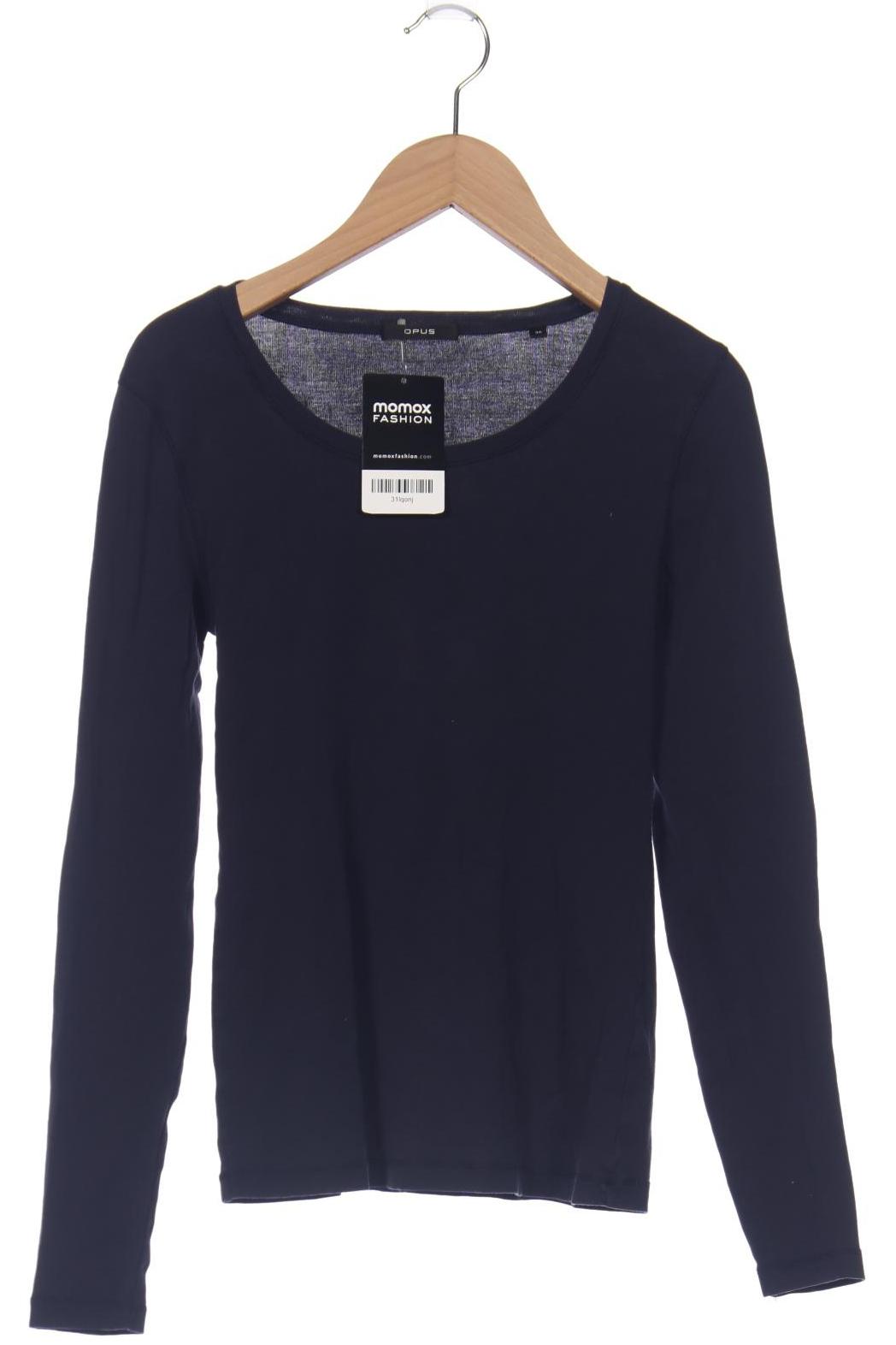 

Opus Damen Langarmshirt, marineblau, Gr. 36