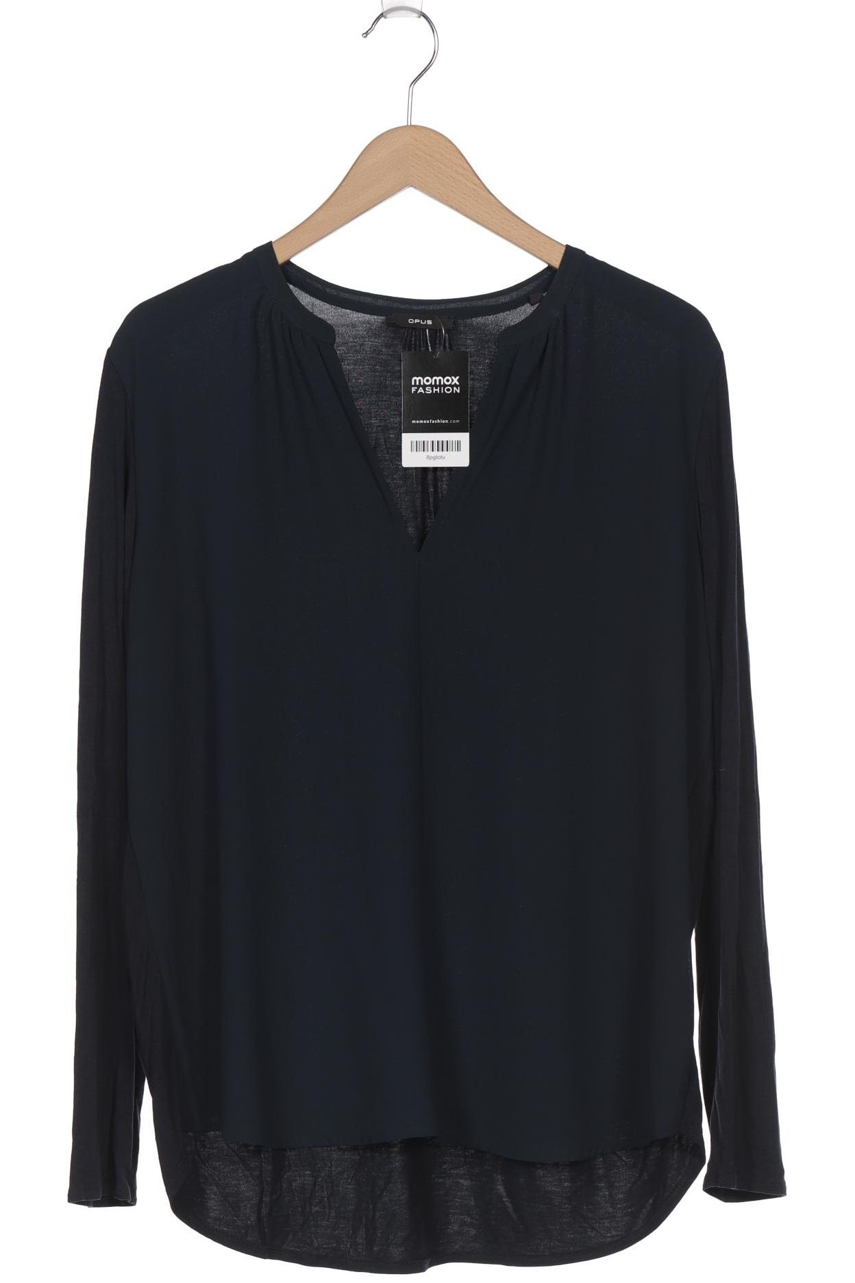

Opus Damen Langarmshirt, türkis, Gr. 44