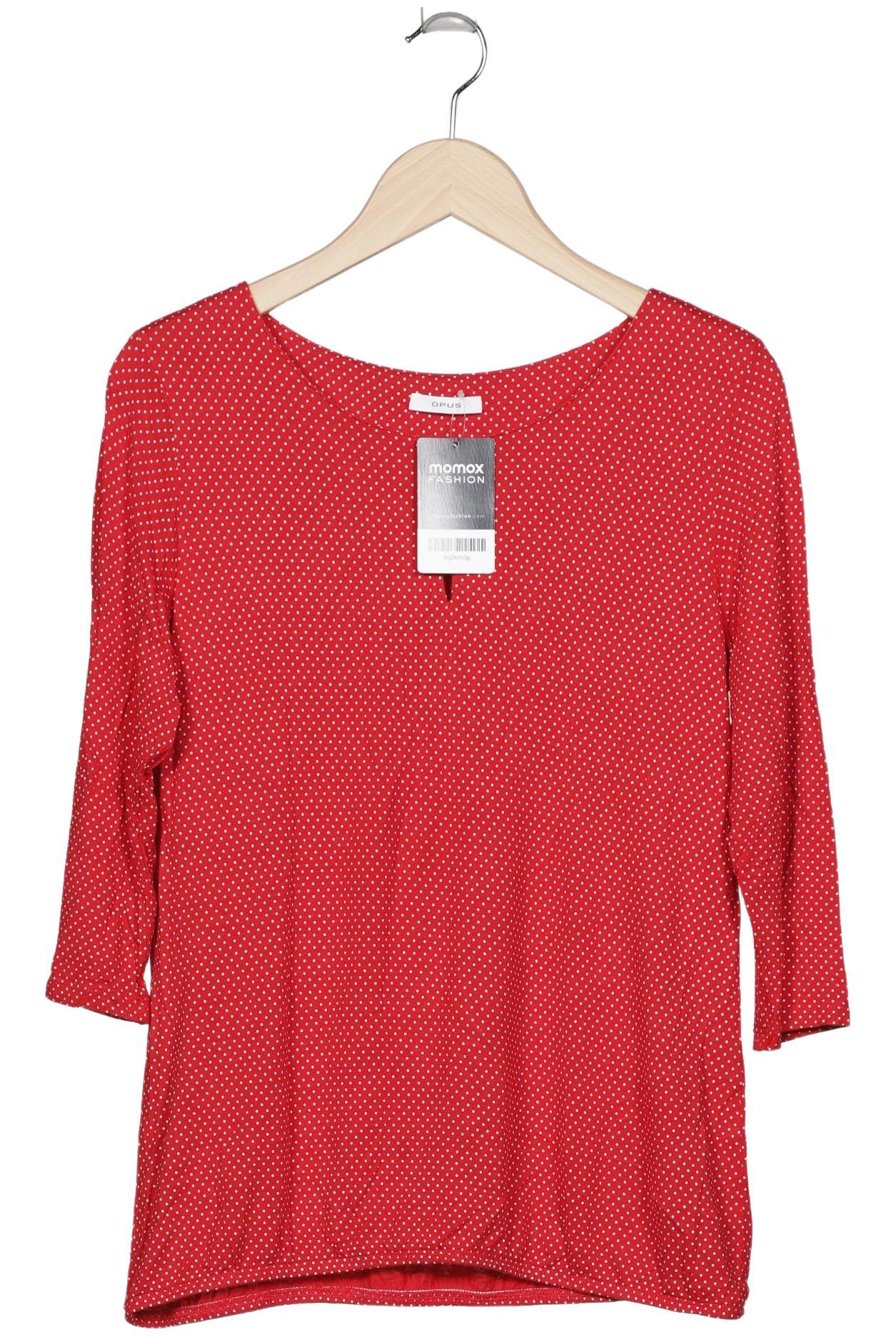 

Opus Damen Langarmshirt, rot, Gr. 38