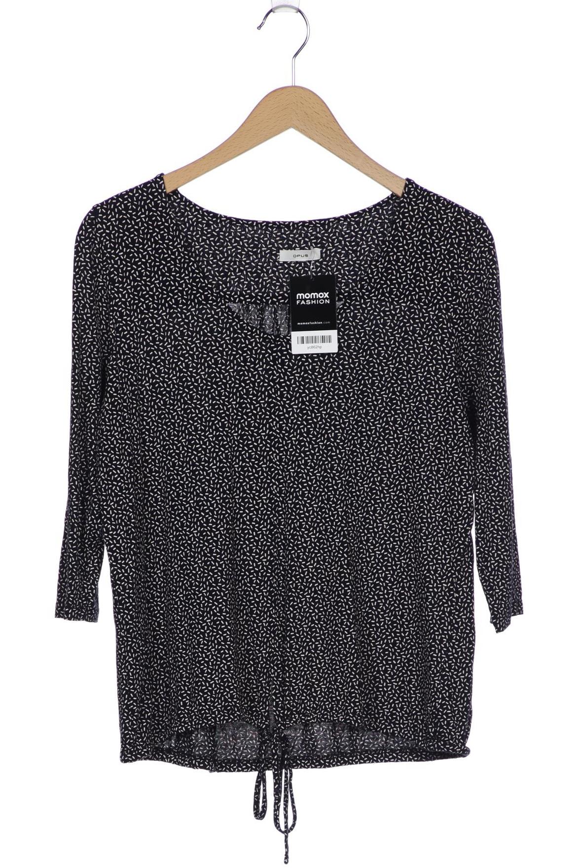 

Opus Damen Langarmshirt, schwarz, Gr. 40
