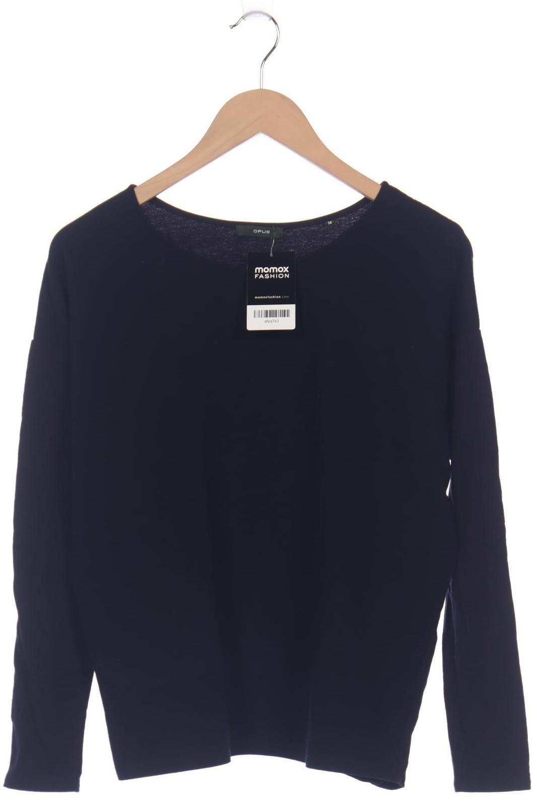 

Opus Damen Langarmshirt, marineblau, Gr. 38