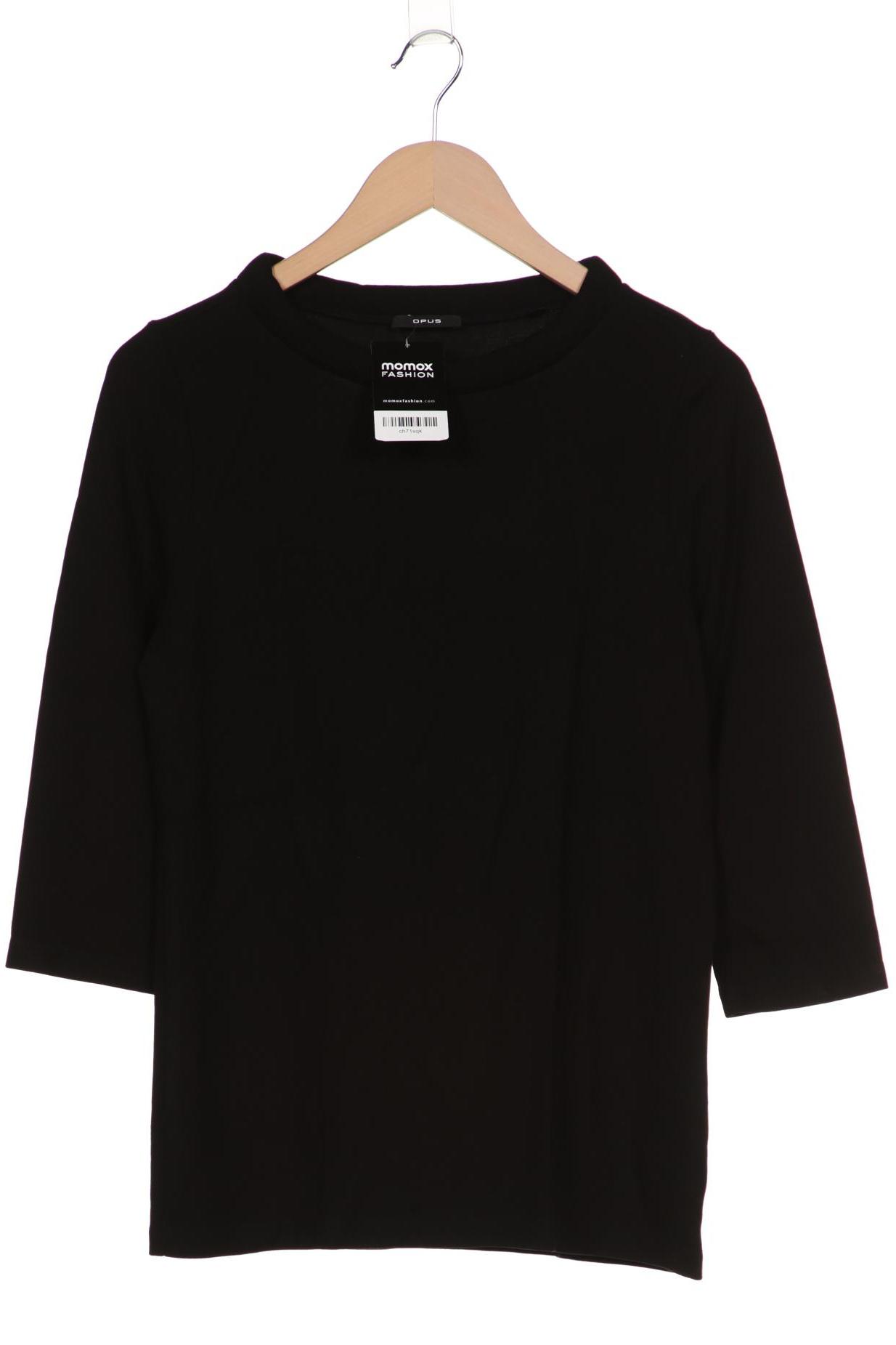 

Opus Damen Langarmshirt, schwarz, Gr. 40