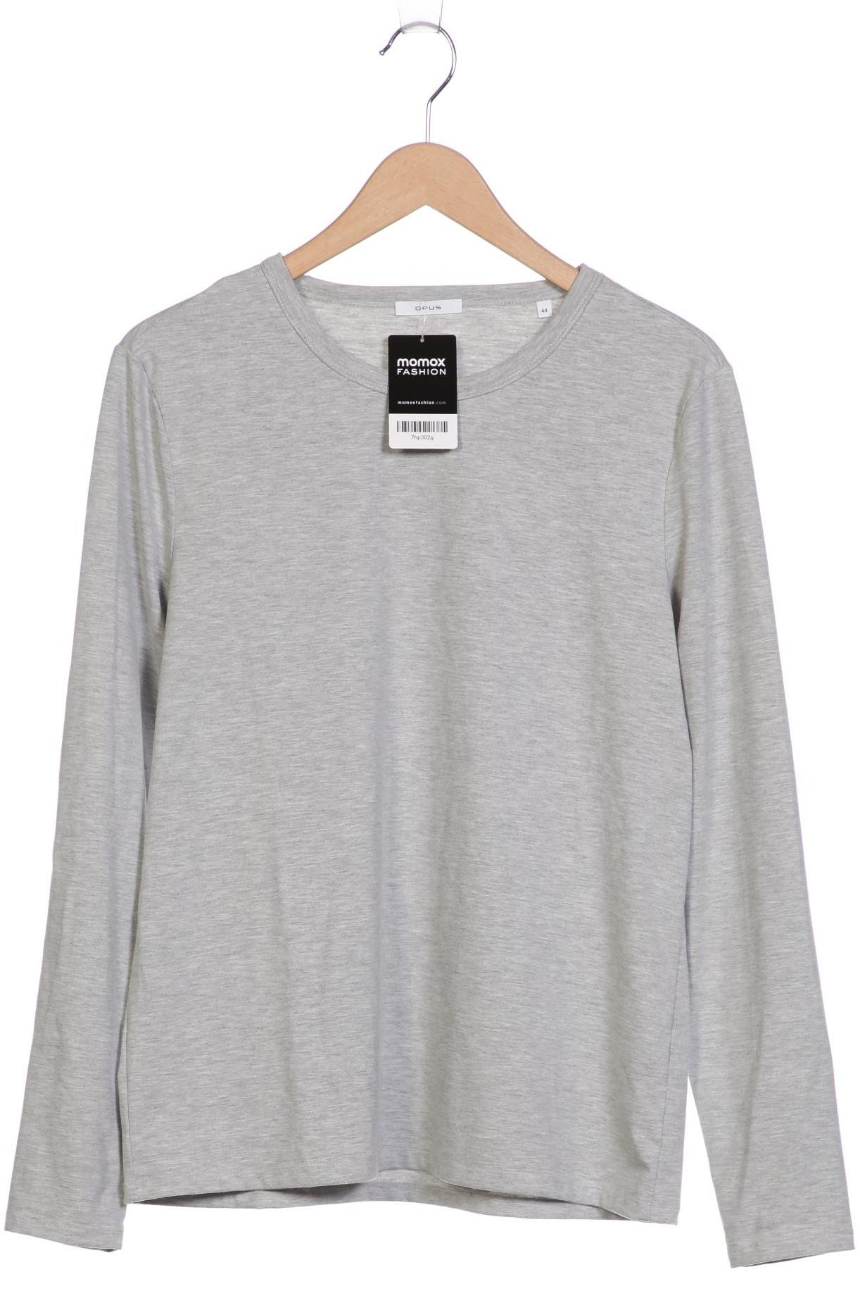 

Opus Damen Langarmshirt, grau, Gr. 44