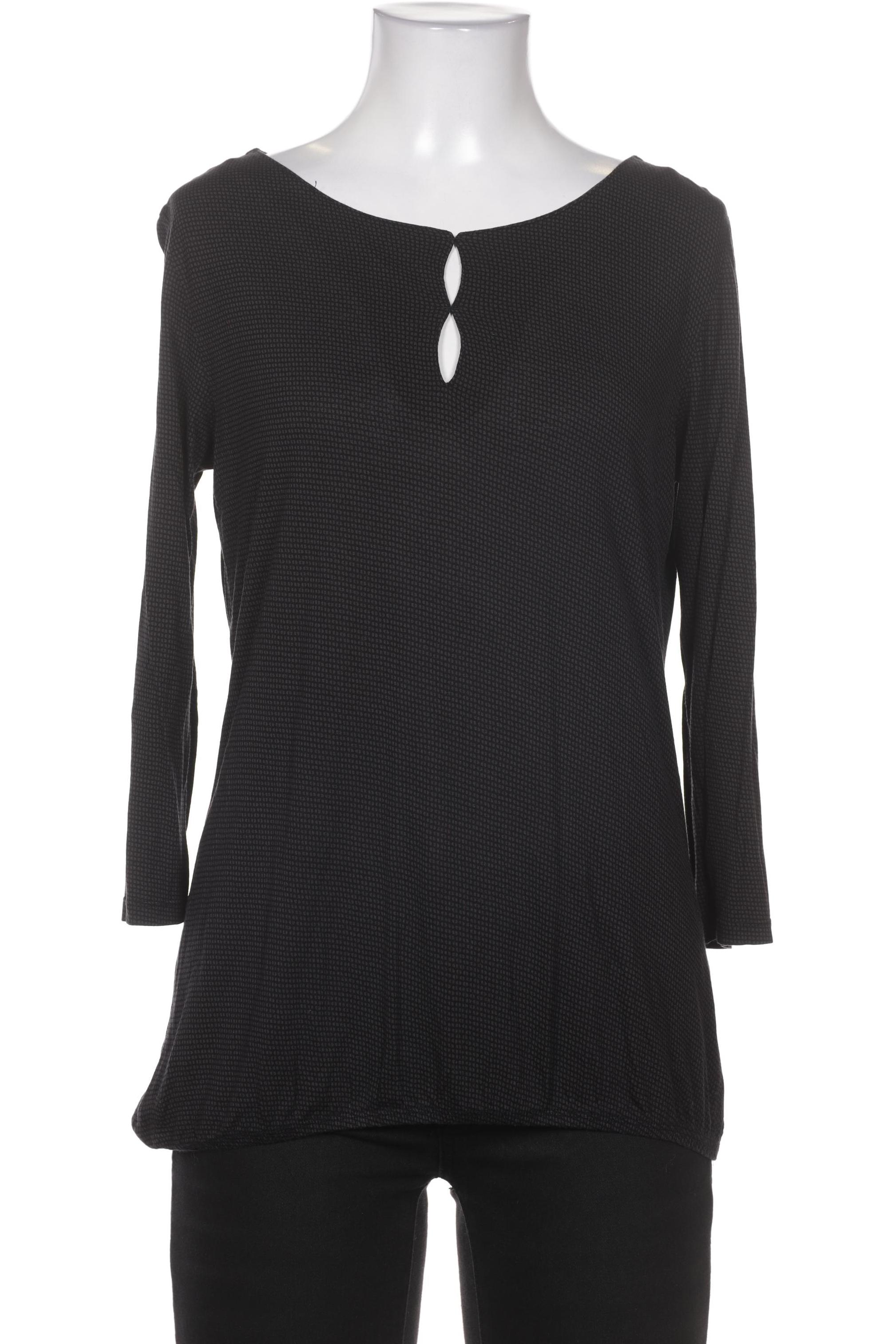 

Opus Damen Langarmshirt, schwarz, Gr. 36