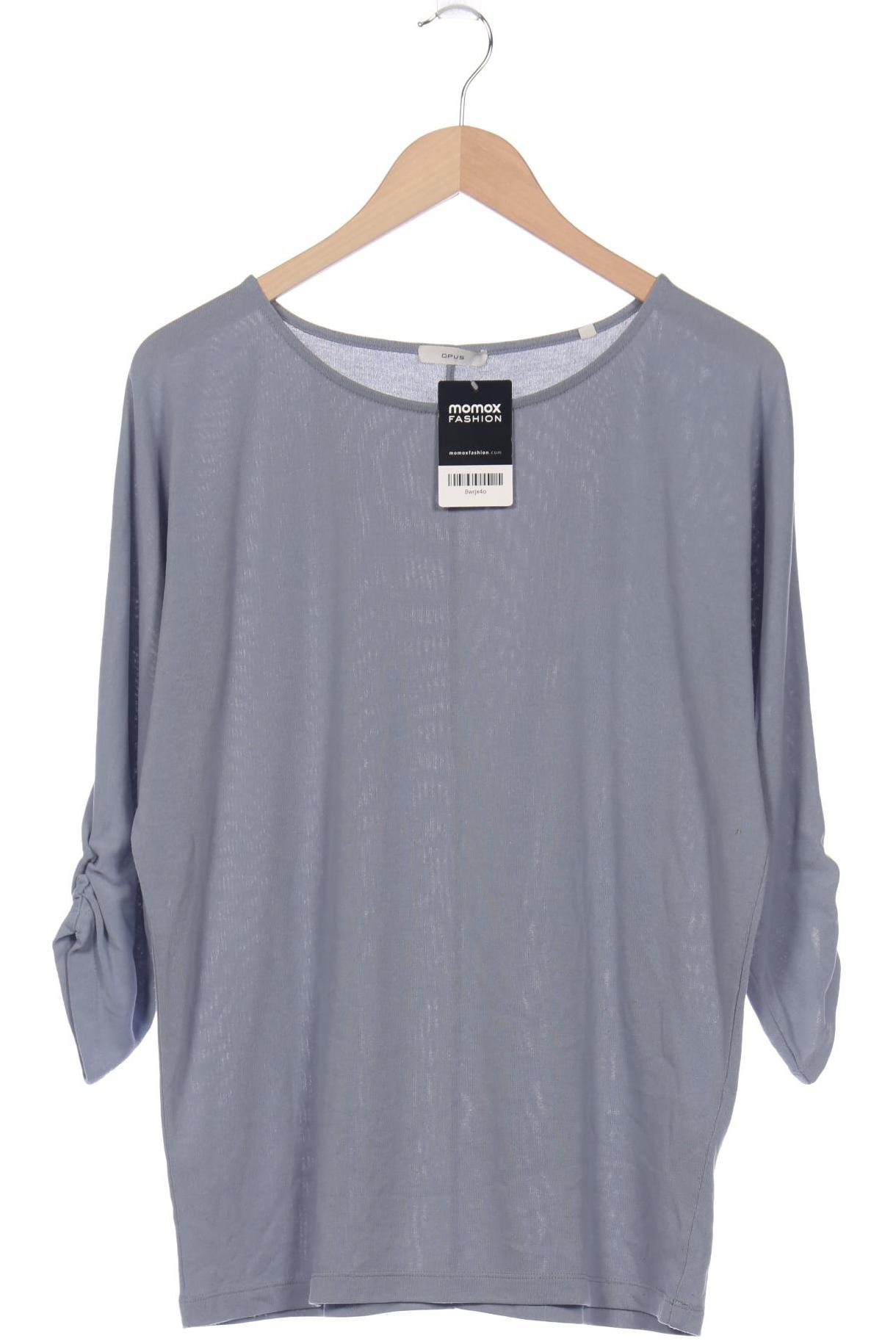 

Opus Damen Langarmshirt, blau, Gr. 40
