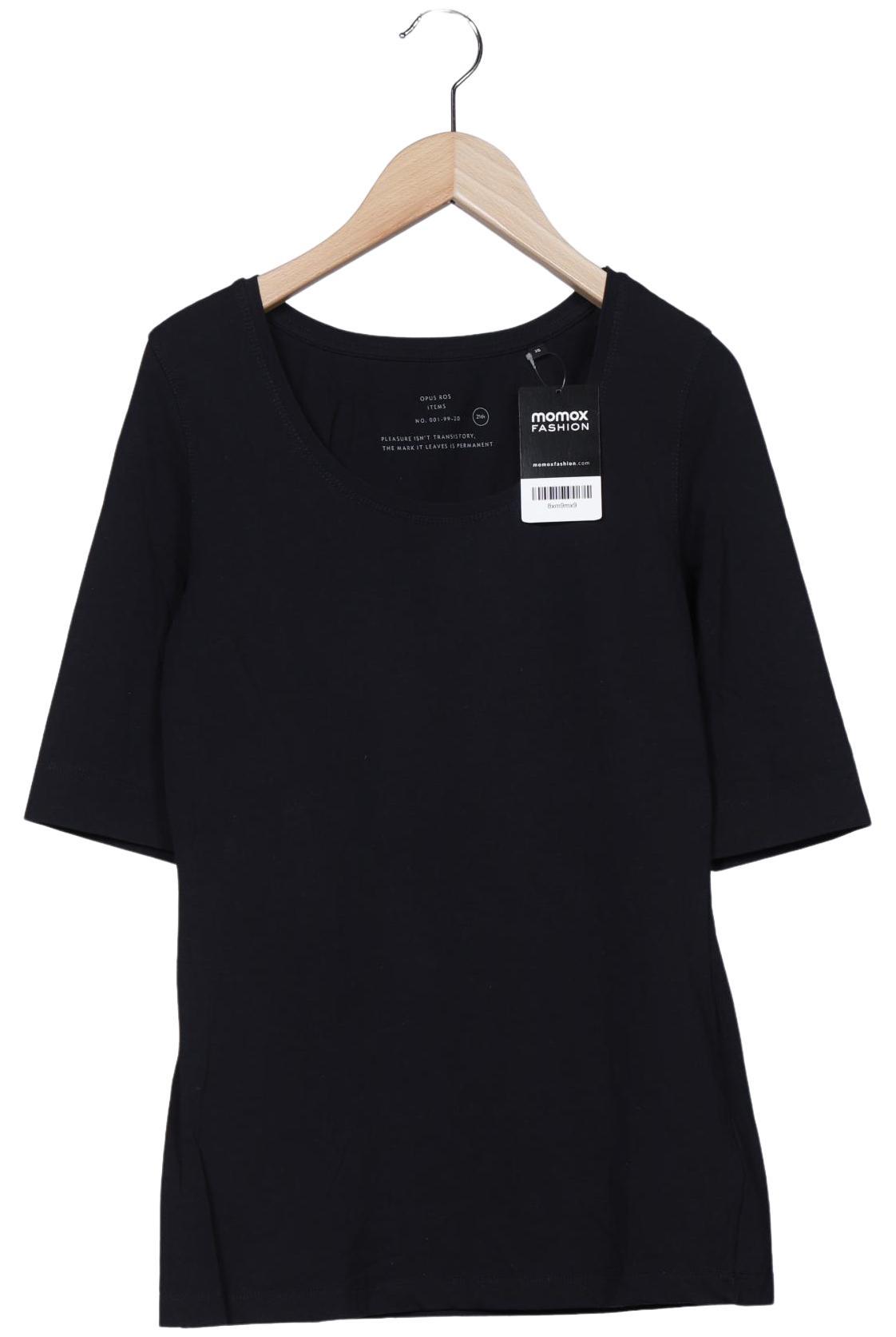 

Opus Damen Langarmshirt, schwarz, Gr. 38