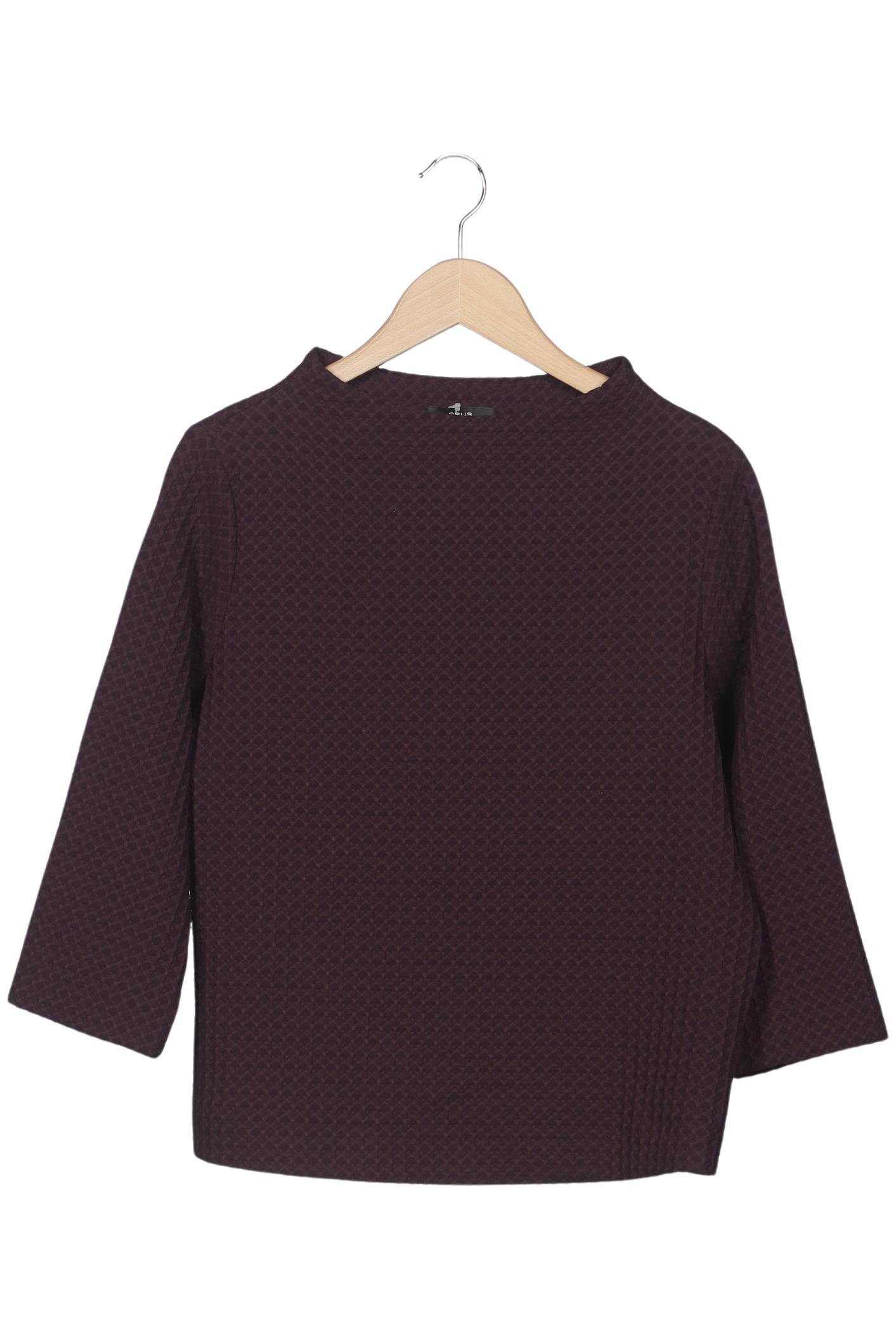 

Opus Damen Langarmshirt, bordeaux, Gr. 38