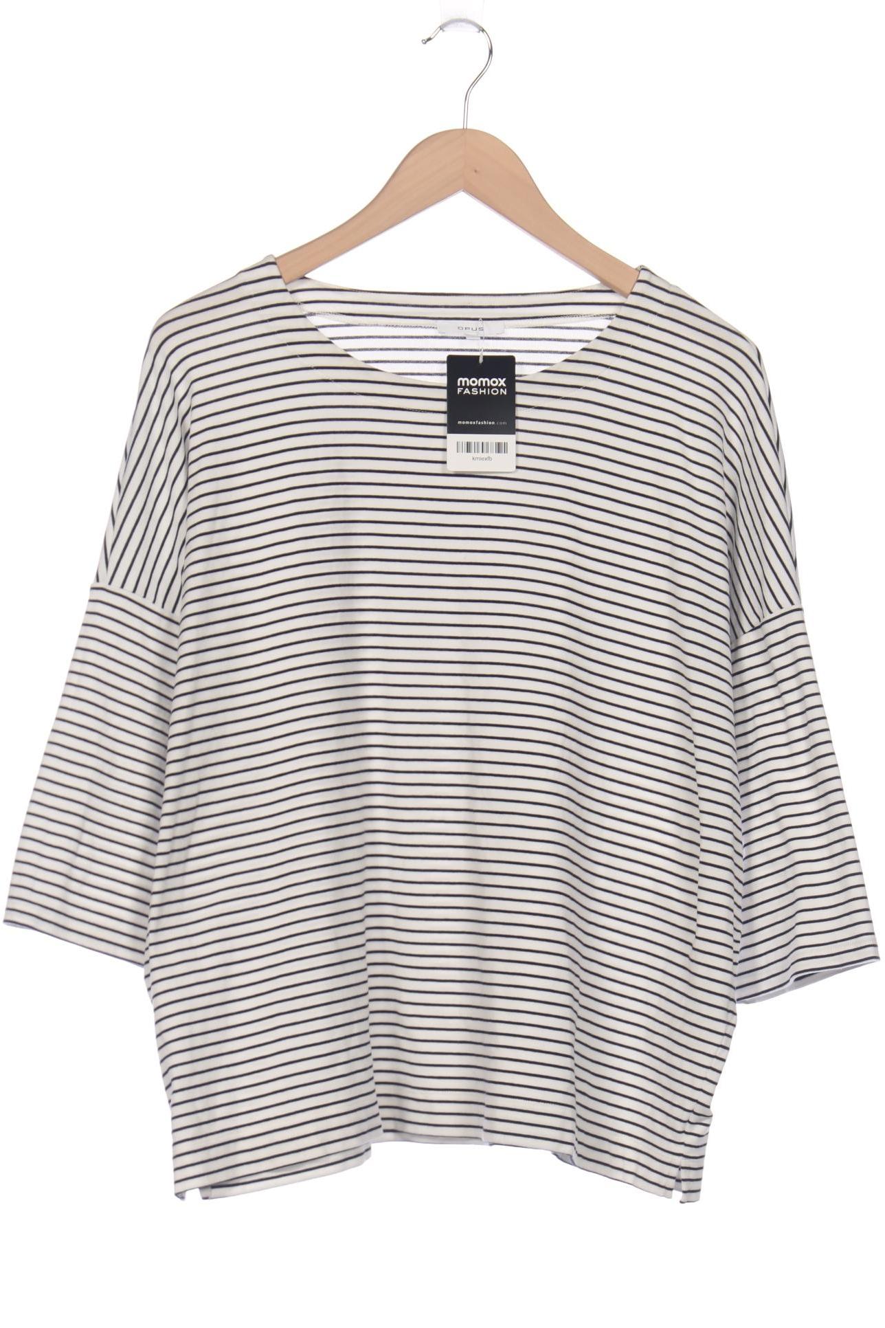 

Opus Damen Langarmshirt, weiß, Gr. 42