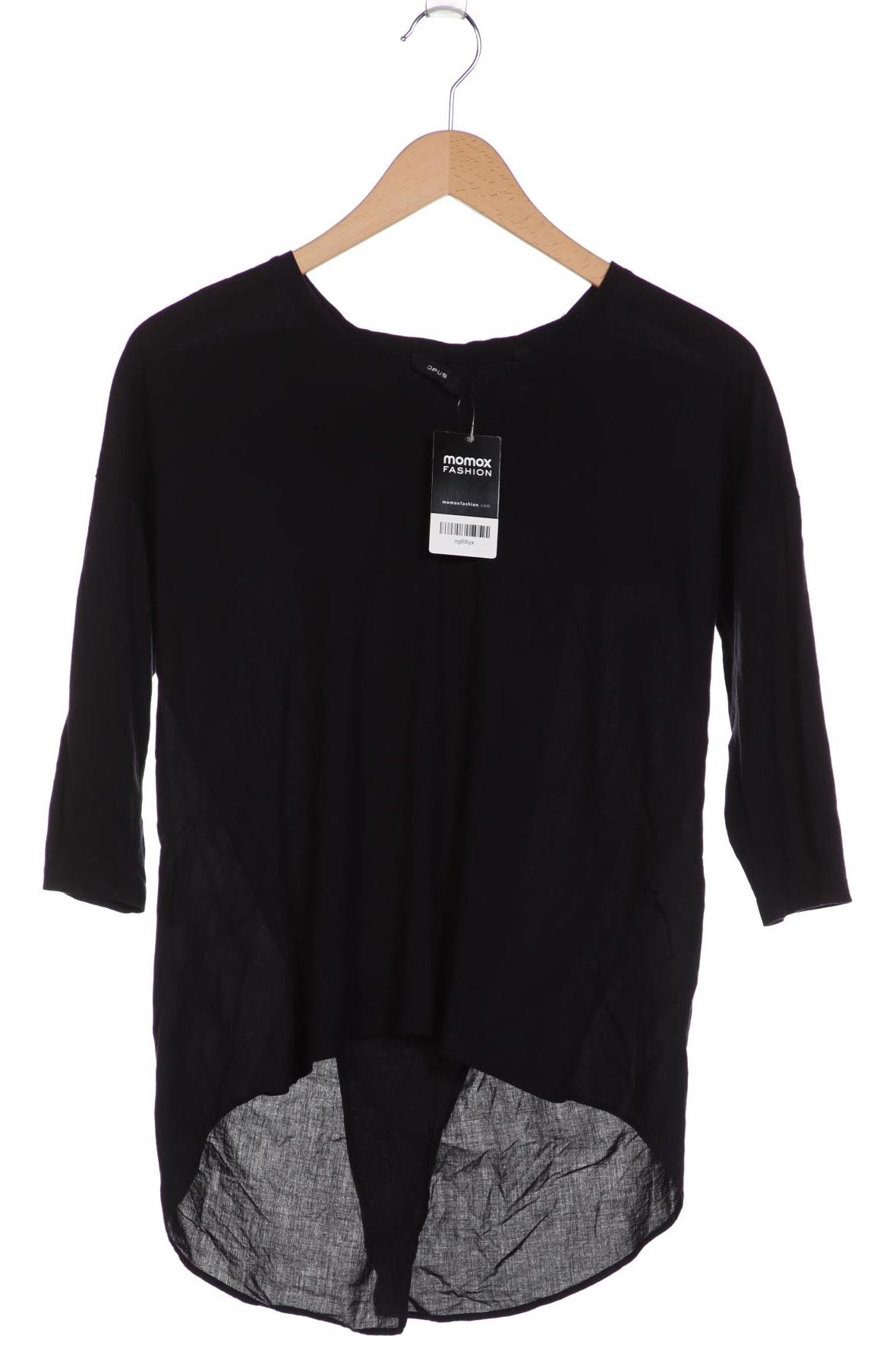 

Opus Damen Langarmshirt, marineblau, Gr. 36