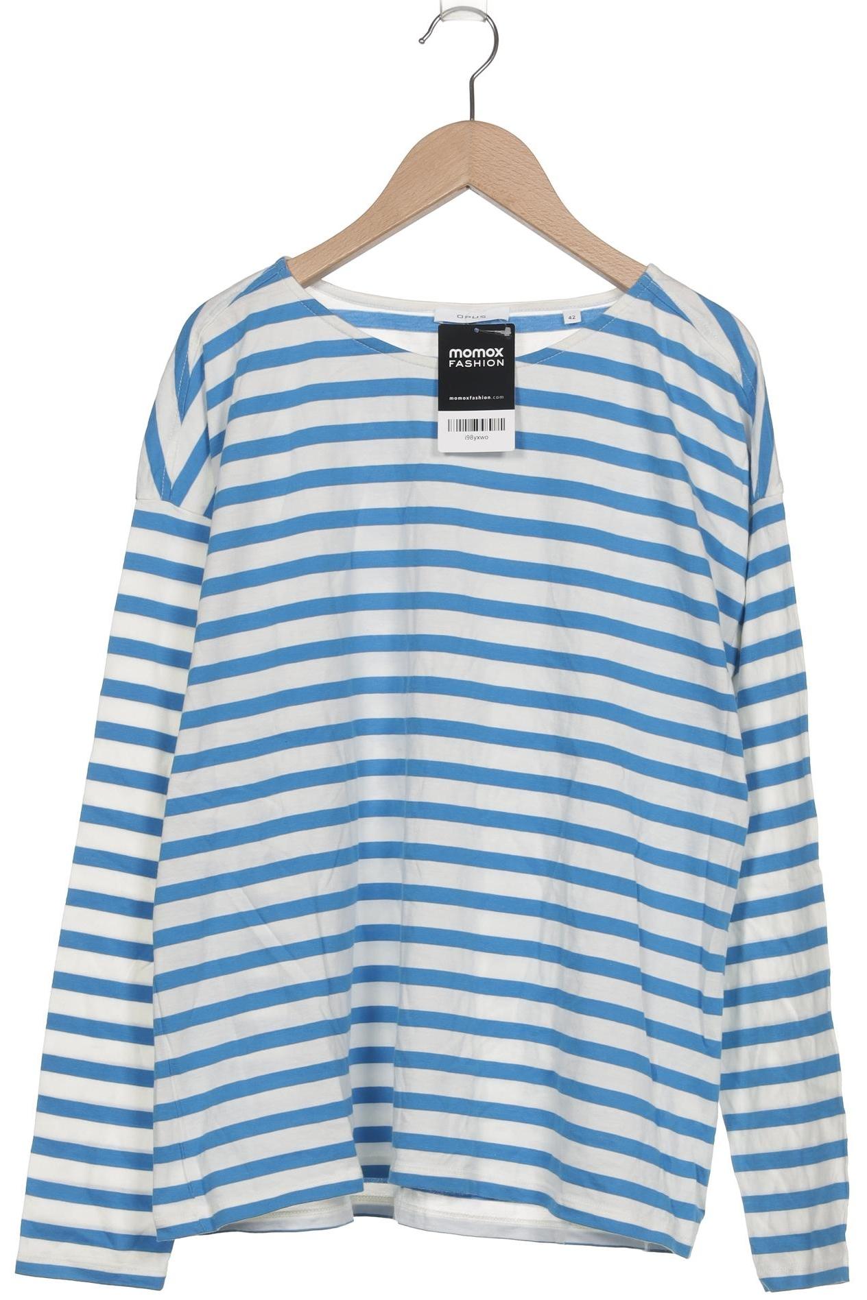 

Opus Damen Langarmshirt, weiß, Gr. 42