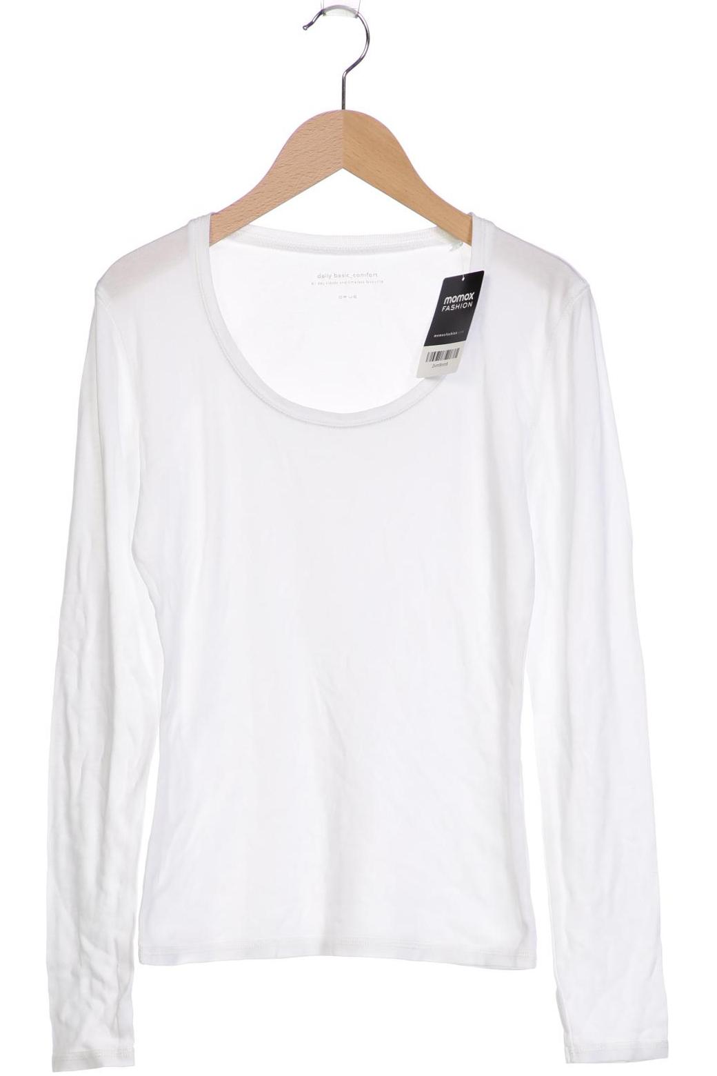 

Opus Damen Langarmshirt, weiß, Gr. 36