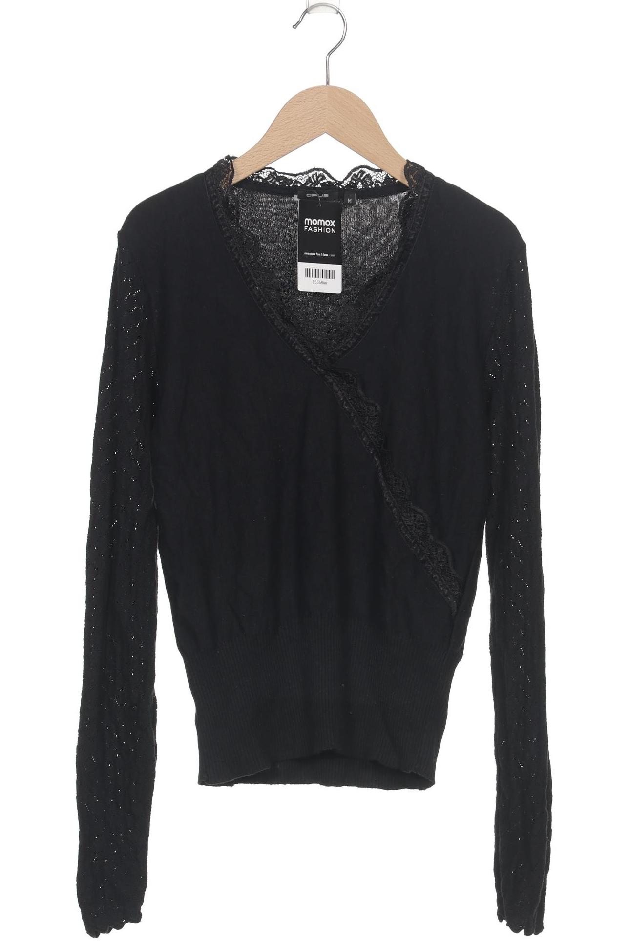 

Opus Damen Langarmshirt, schwarz, Gr. 38