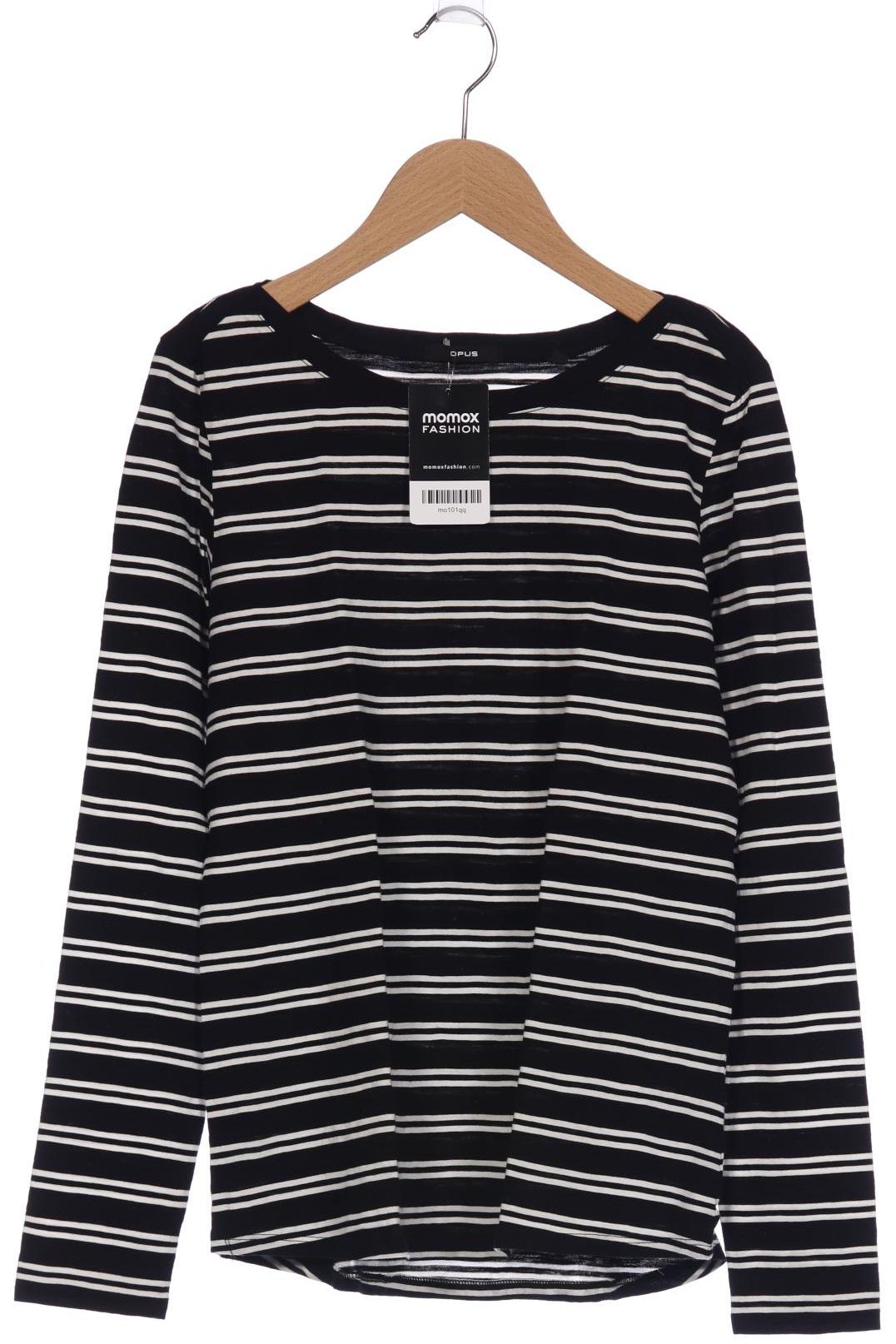 

Opus Damen Langarmshirt, schwarz, Gr. 38