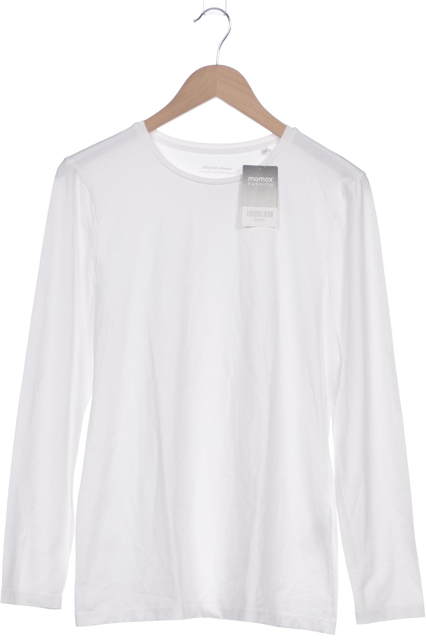 

Opus Damen Langarmshirt, weiß, Gr. 44