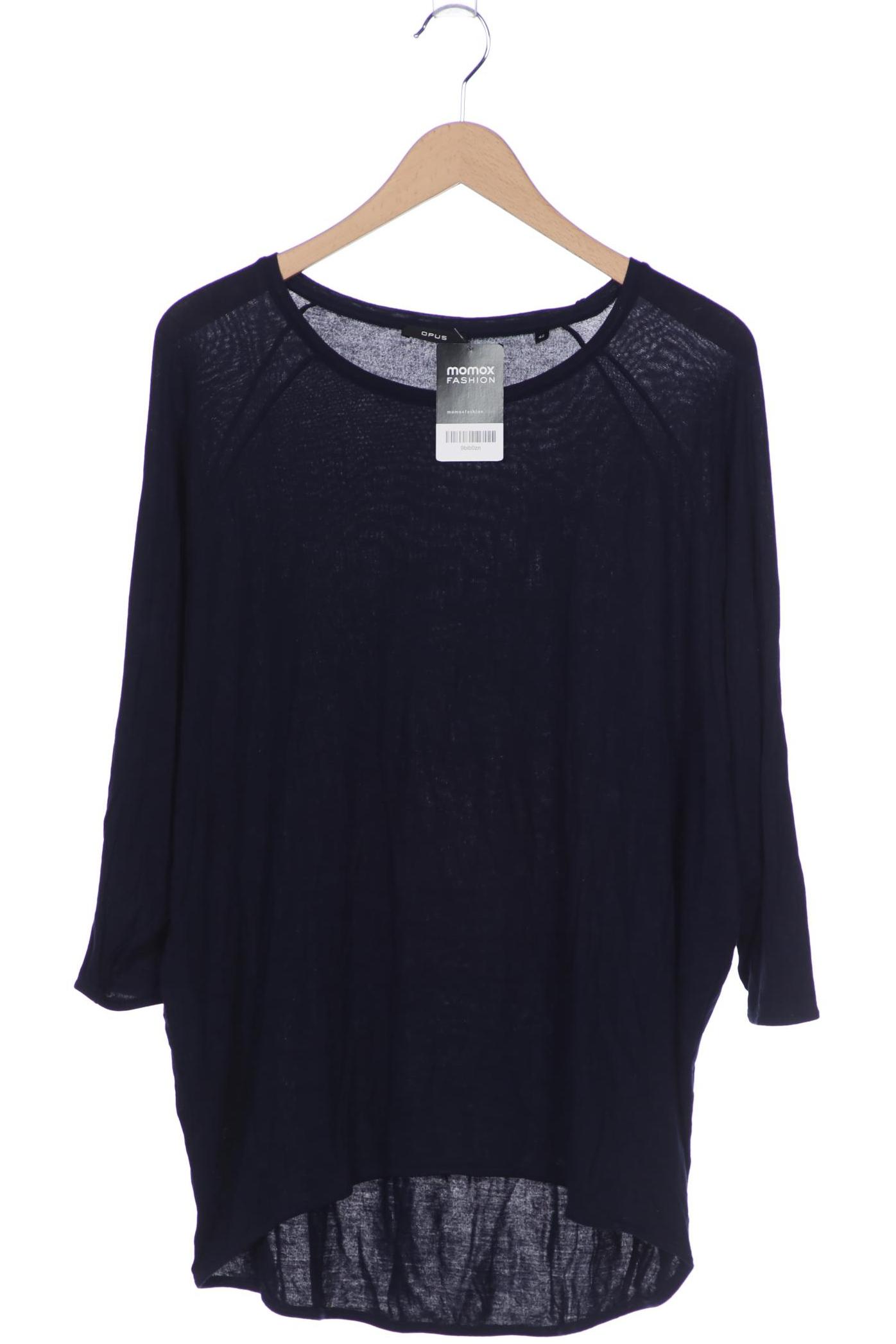 

Opus Damen Langarmshirt, marineblau, Gr. 42