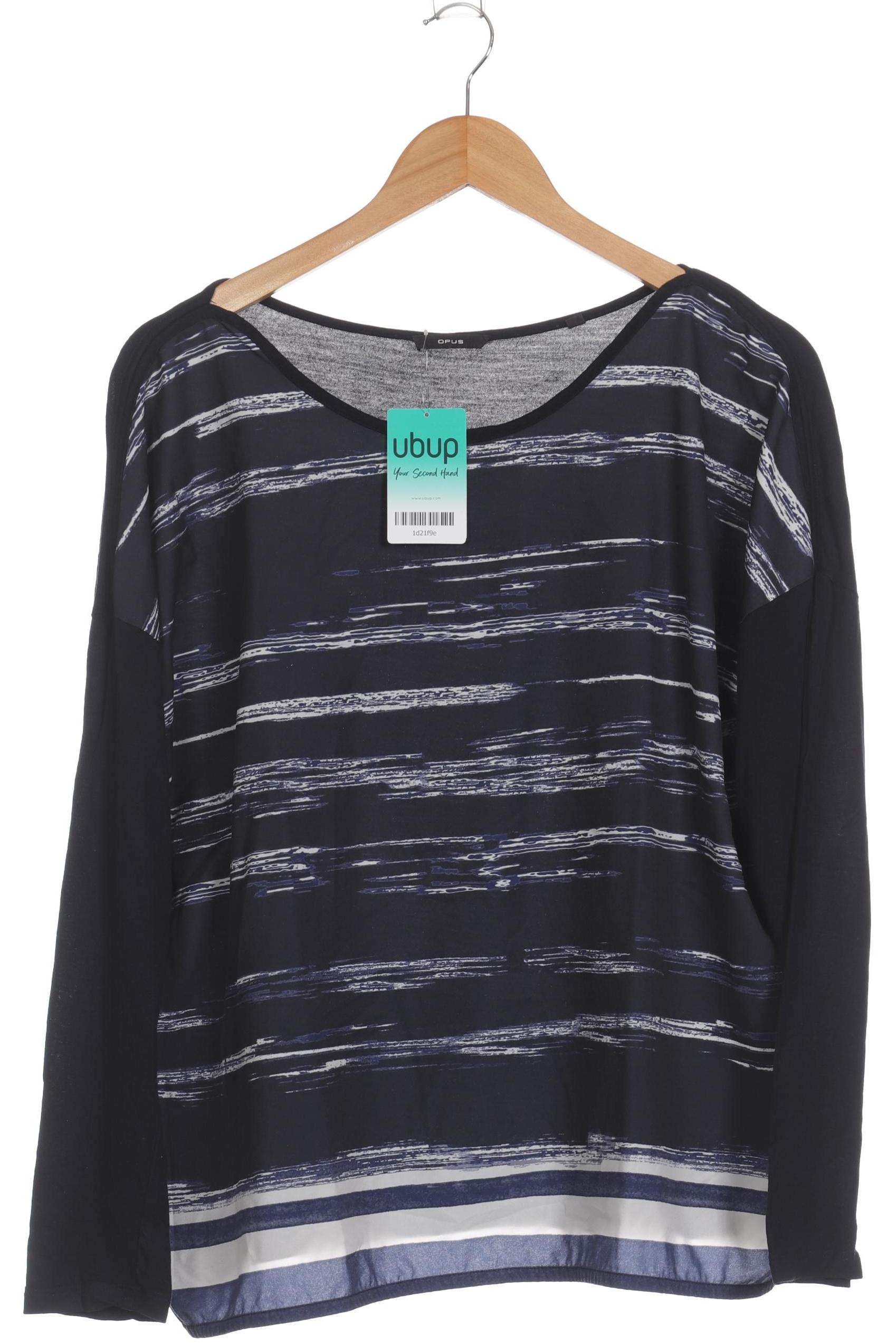 

Opus Damen Langarmshirt, blau, Gr. 40