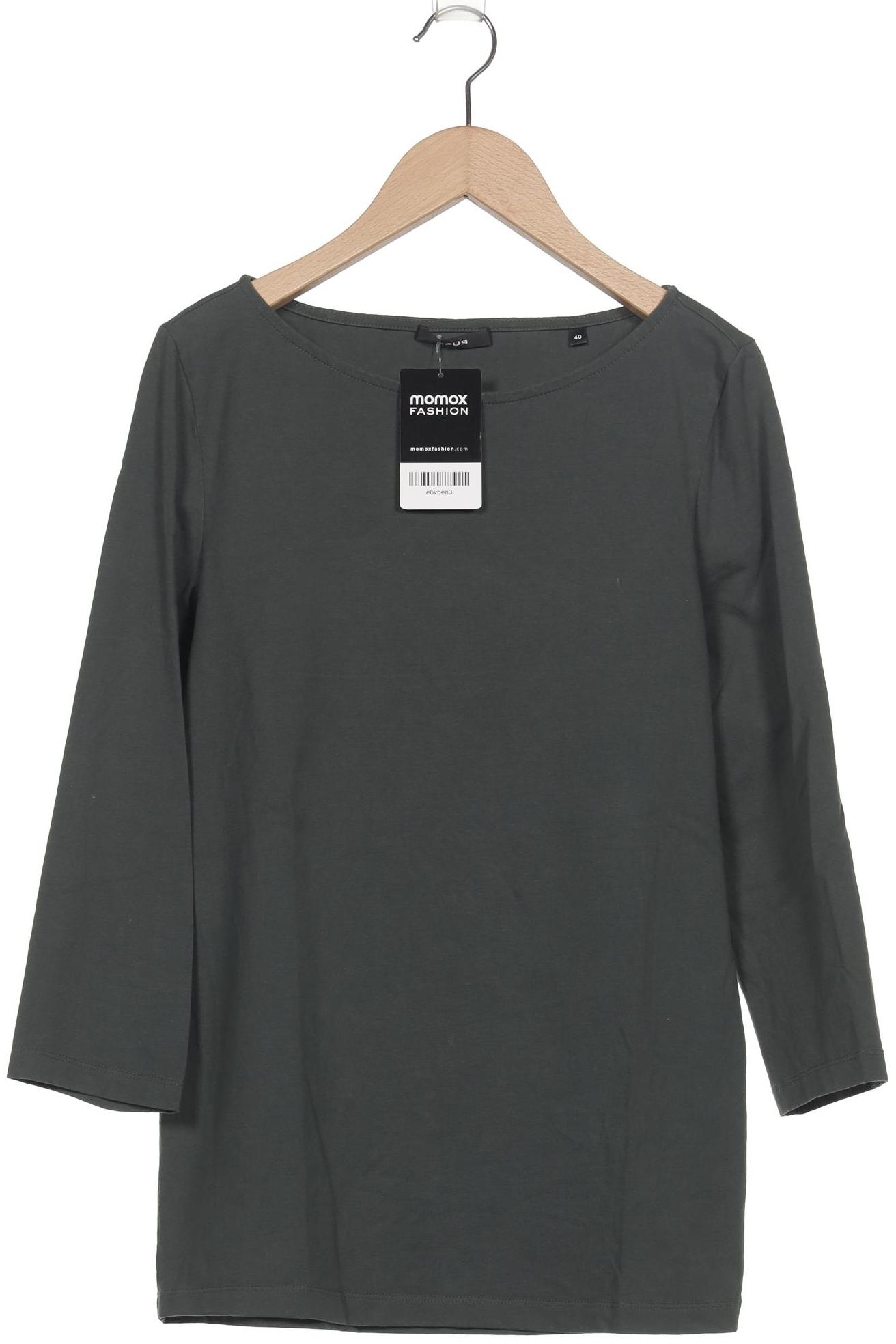 

Opus Damen Langarmshirt, grau, Gr. 40