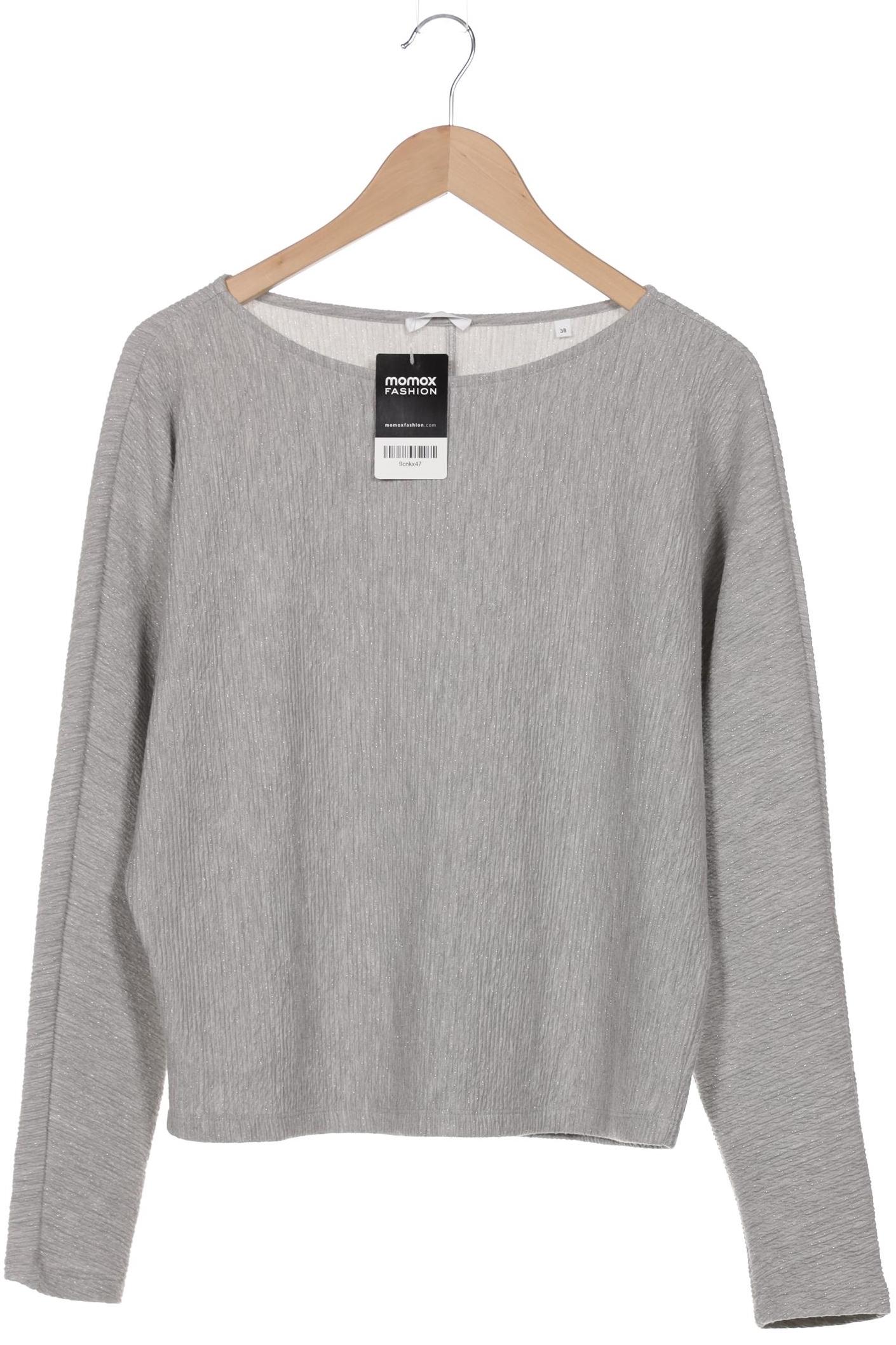 

Opus Damen Langarmshirt, grau, Gr. 38