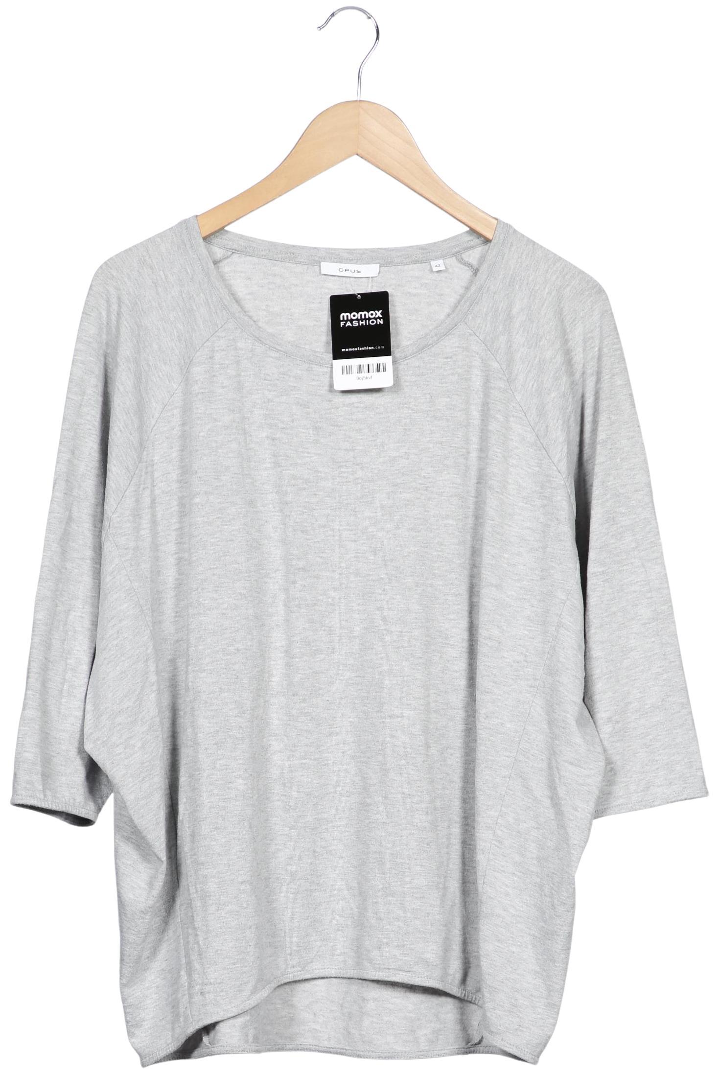 

Opus Damen Langarmshirt, grau, Gr. 42