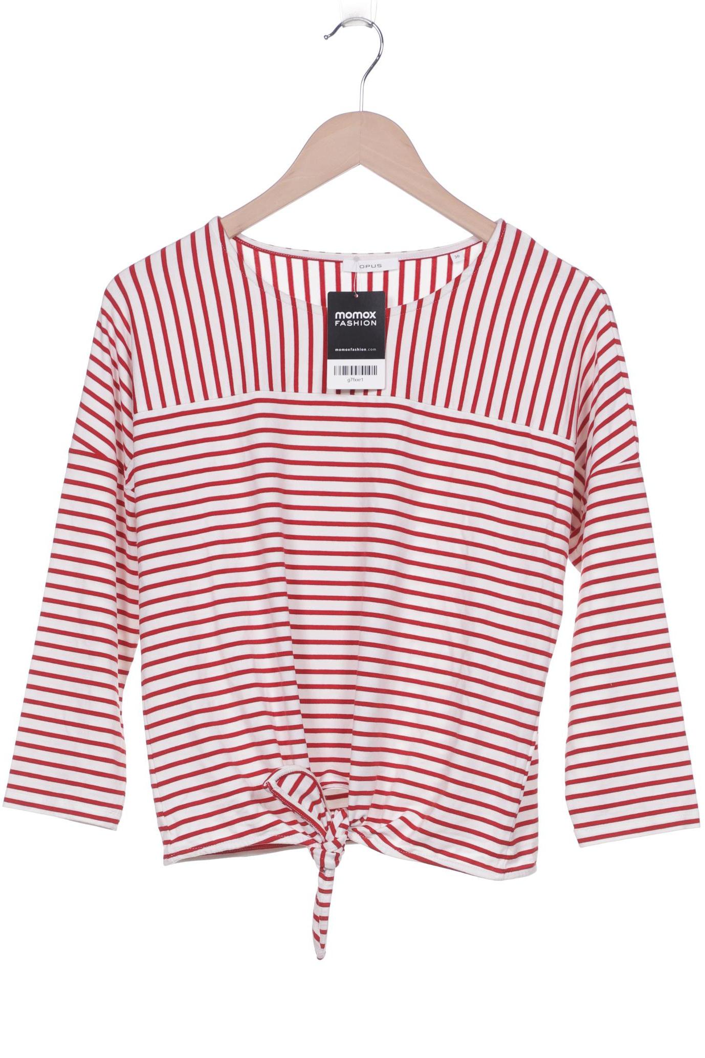 

Opus Damen Langarmshirt, rot, Gr. 36