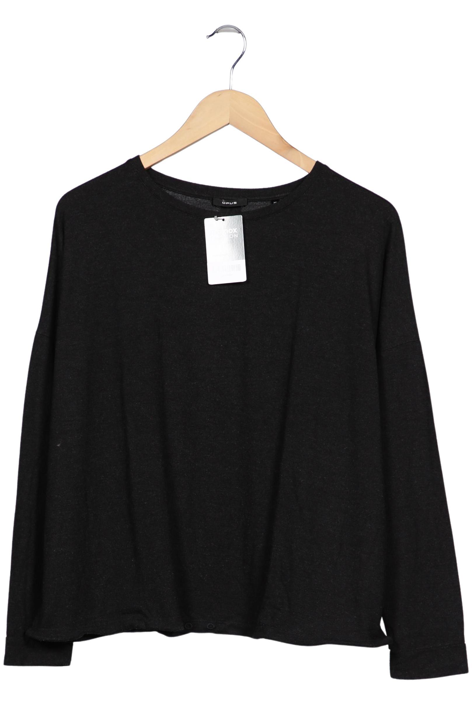 

Opus Damen Langarmshirt, schwarz, Gr. 38