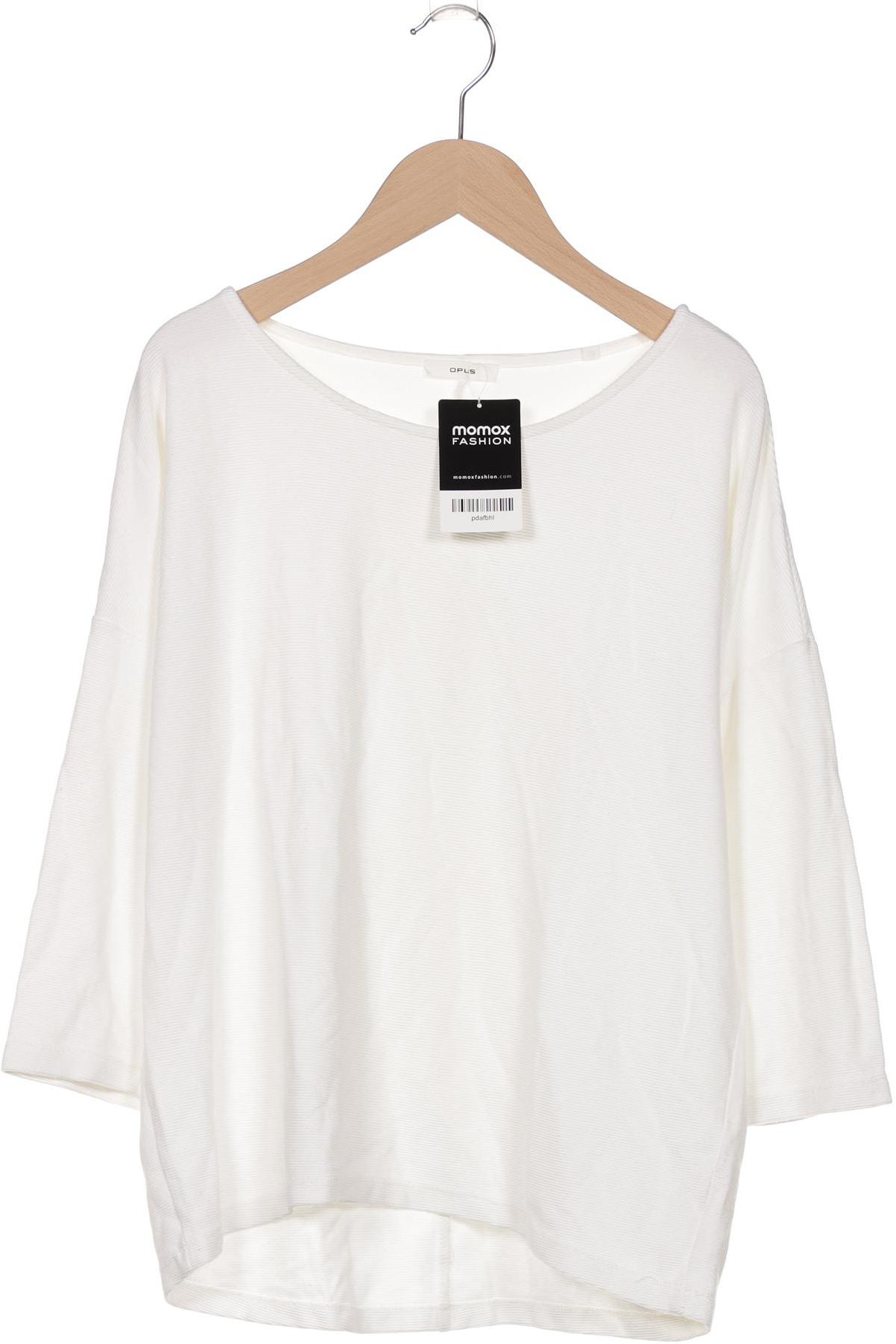 

Opus Damen Langarmshirt, weiß, Gr. 38