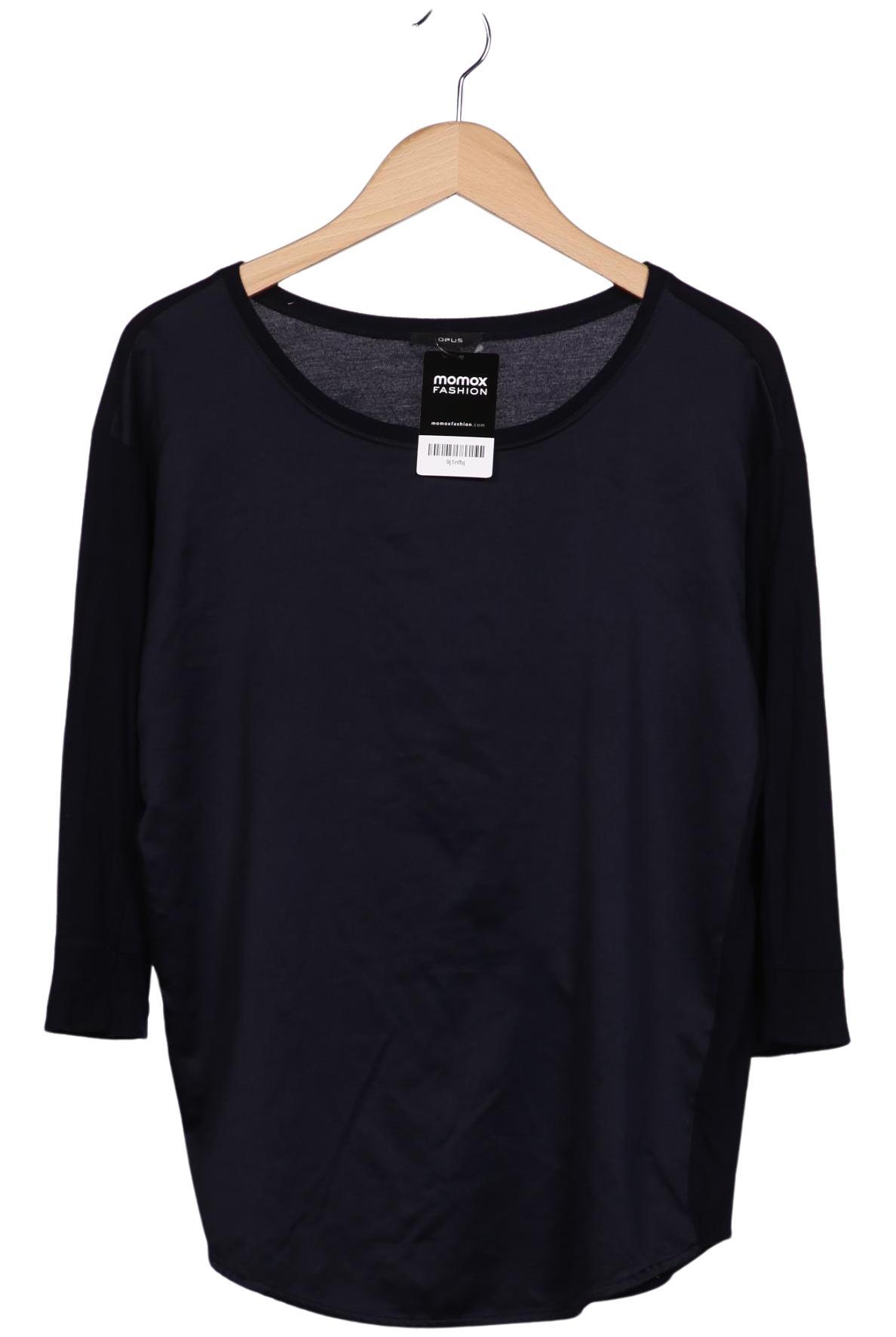 

Opus Damen Langarmshirt, marineblau, Gr. 38