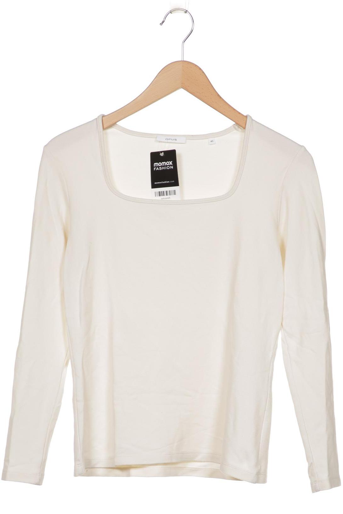 

Opus Damen Langarmshirt, cremeweiß, Gr. 40