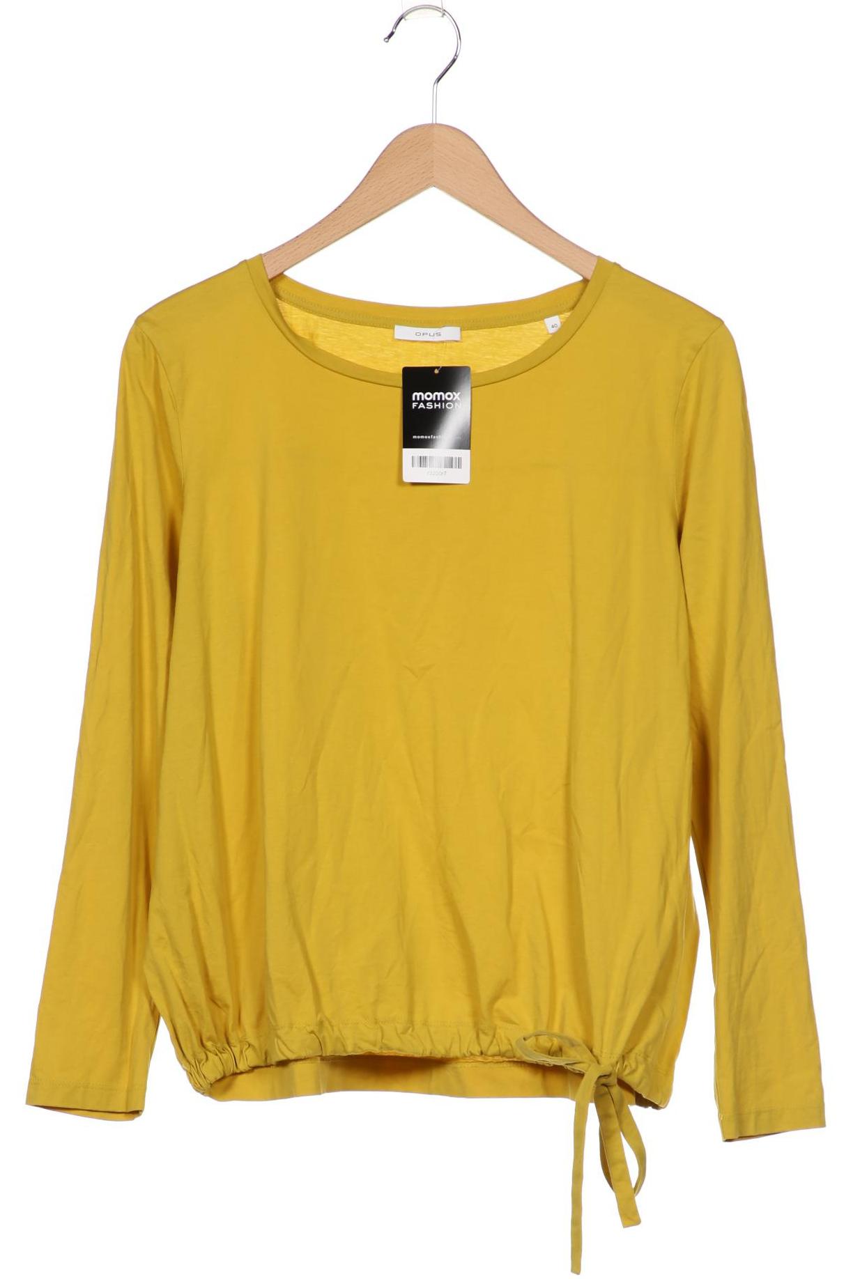 

Opus Damen Langarmshirt, gelb, Gr. 40