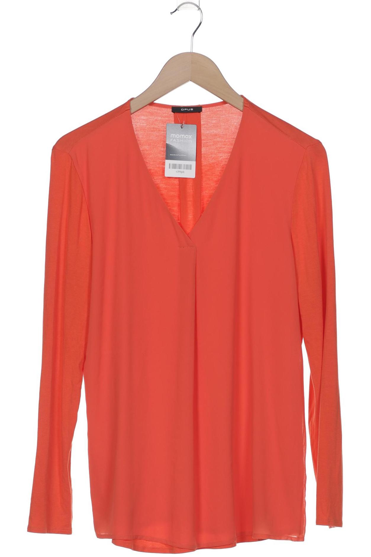 

Opus Damen Langarmshirt, orange, Gr. 40