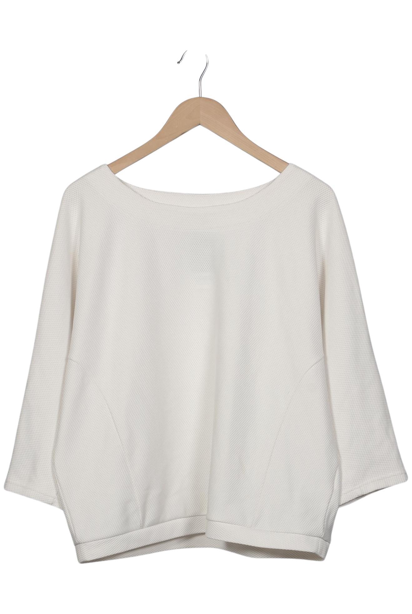 

Opus Damen Langarmshirt, weiß, Gr. 42