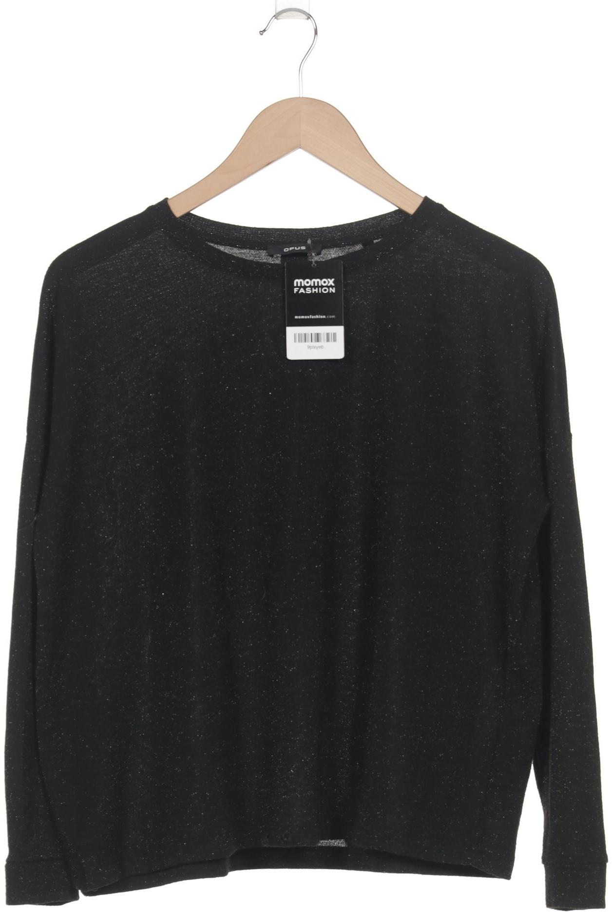 

Opus Damen Langarmshirt, schwarz, Gr. 38