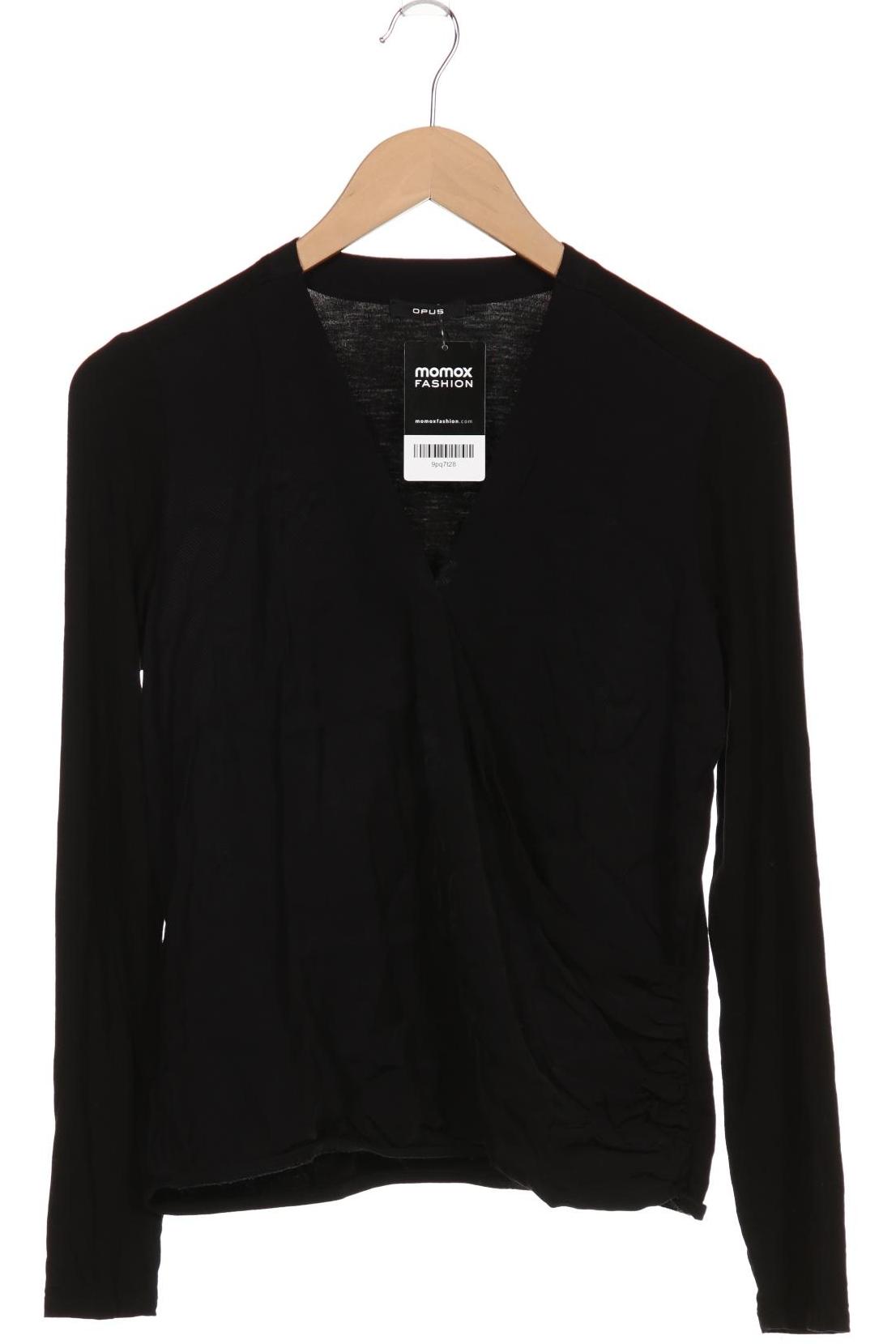 

Opus Damen Langarmshirt, schwarz, Gr. 36