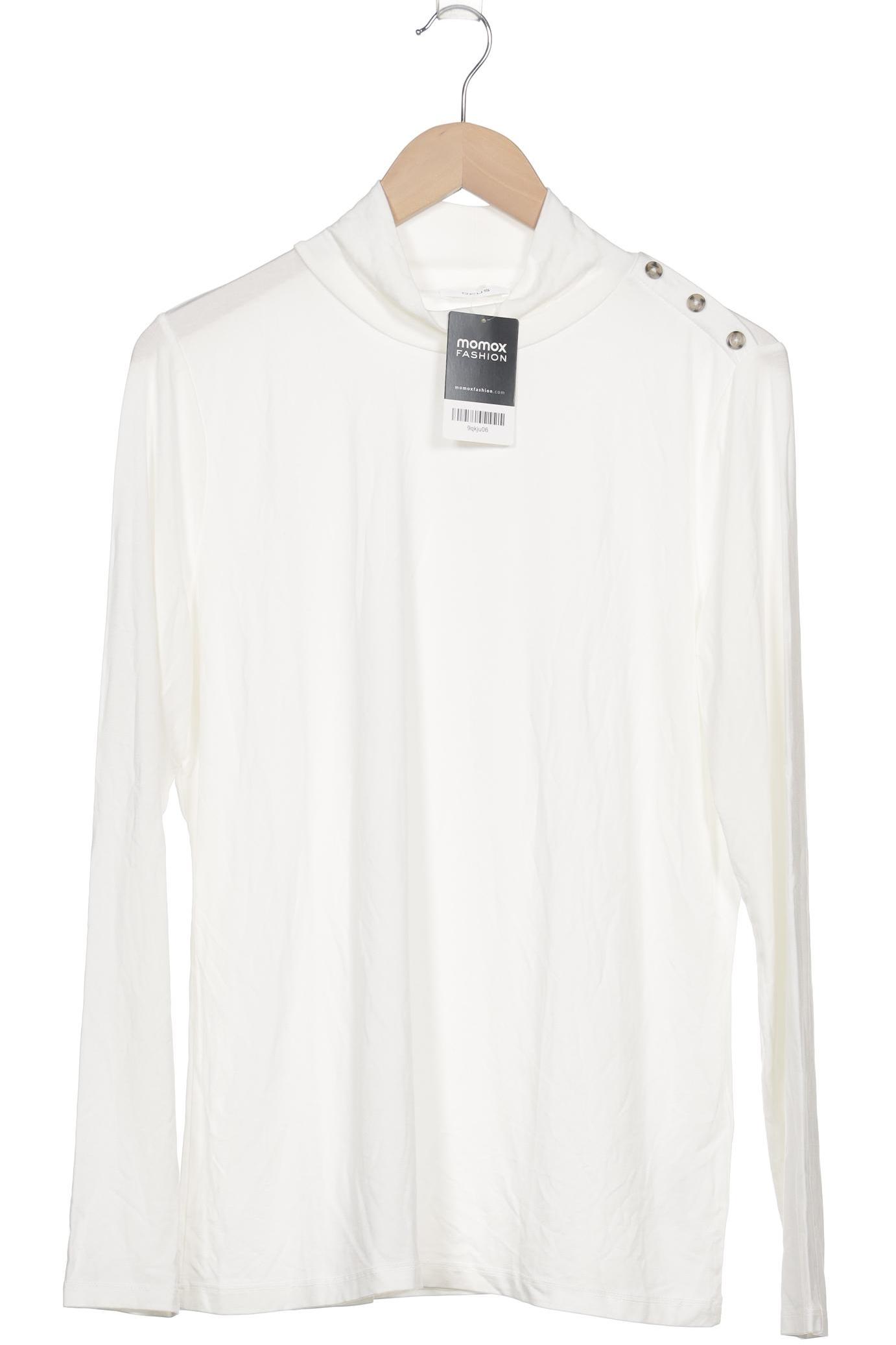 

Opus Damen Langarmshirt, weiß, Gr. 44