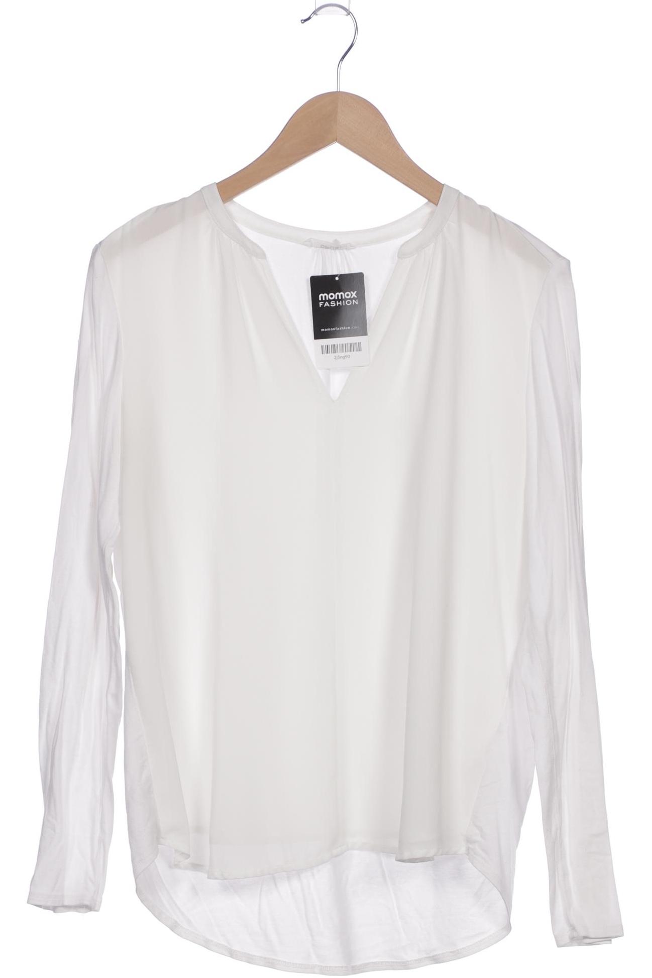 

Opus Damen Langarmshirt, weiß, Gr. 40