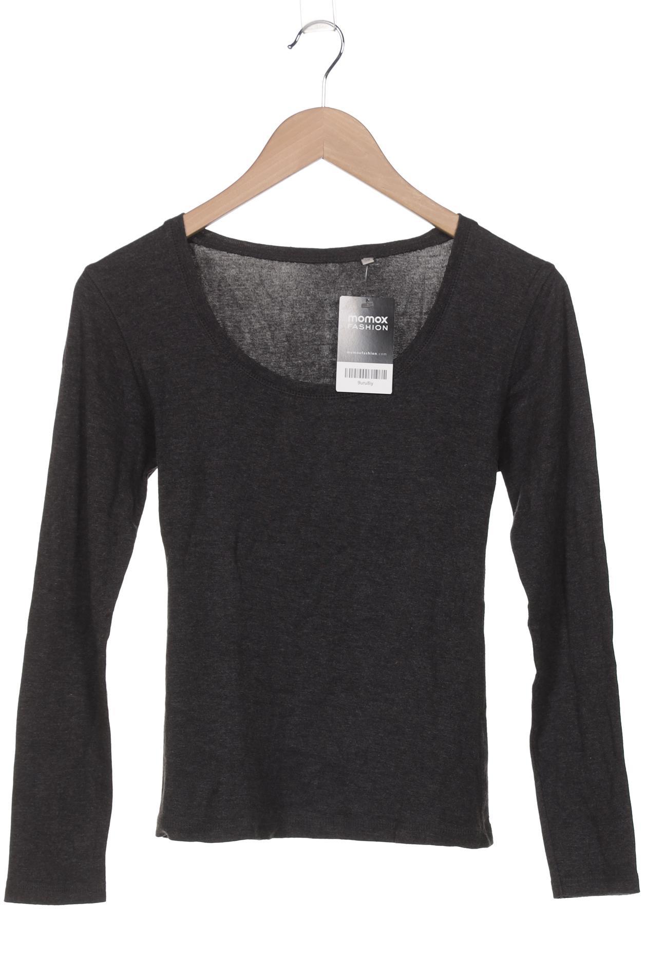 

Opus Damen Langarmshirt, grau, Gr. 36