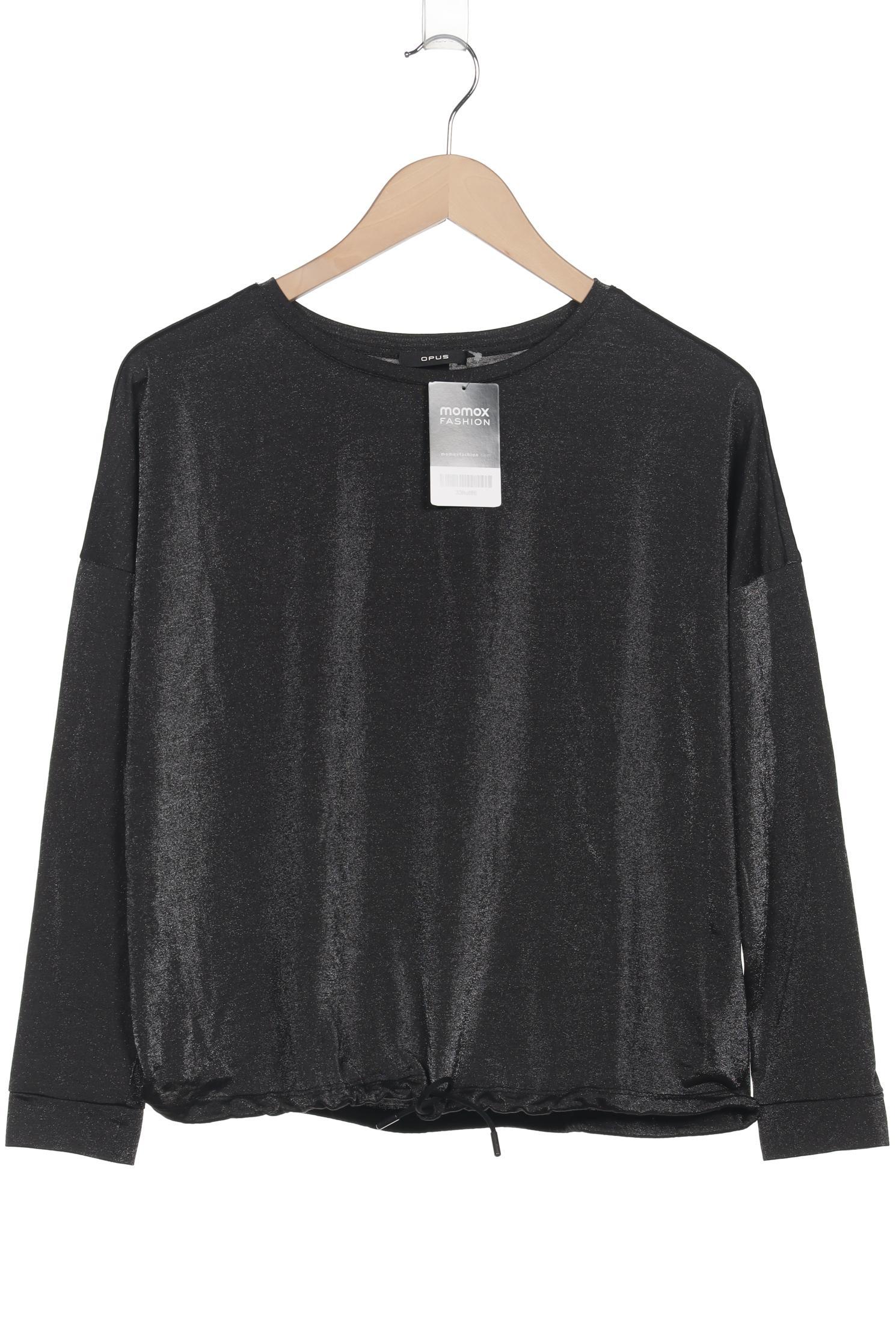 

Opus Damen Langarmshirt, schwarz, Gr. 36