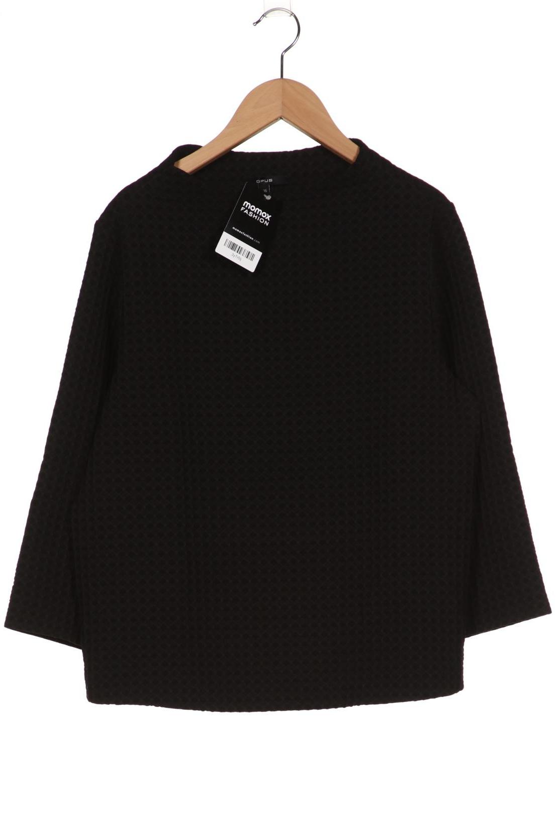 

Opus Damen Langarmshirt, schwarz, Gr. 36