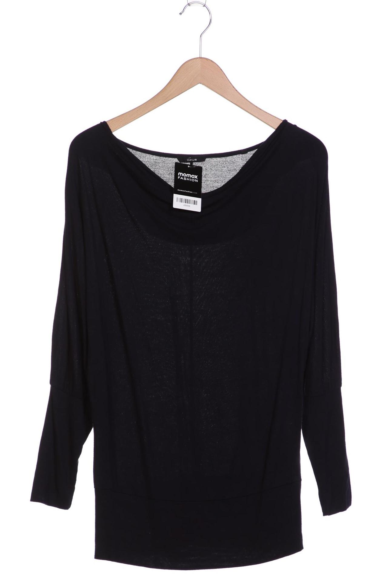 

Opus Damen Langarmshirt, marineblau, Gr. 38