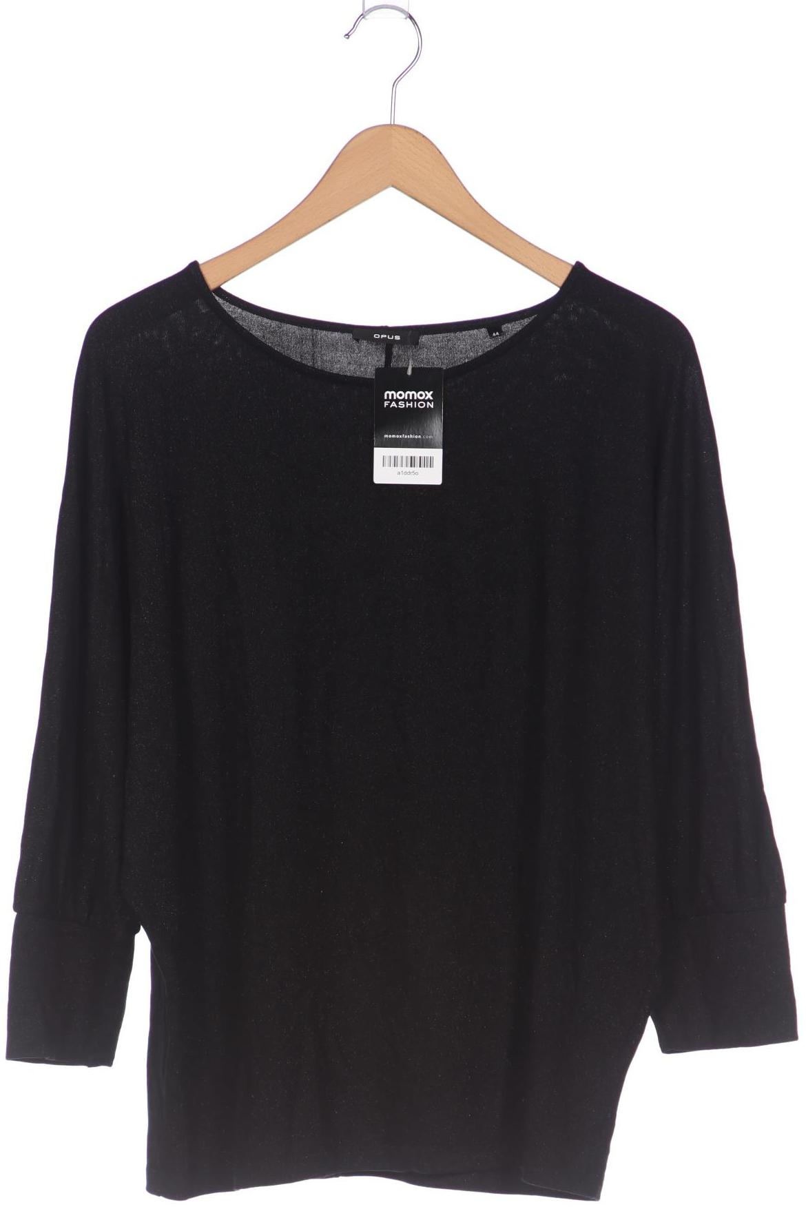 

Opus Damen Langarmshirt, schwarz, Gr. 44