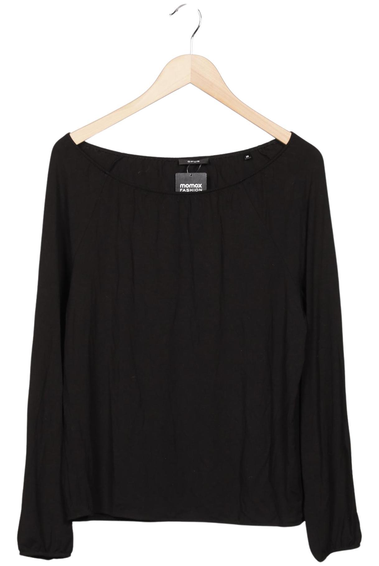 

Opus Damen Langarmshirt, schwarz, Gr. 38