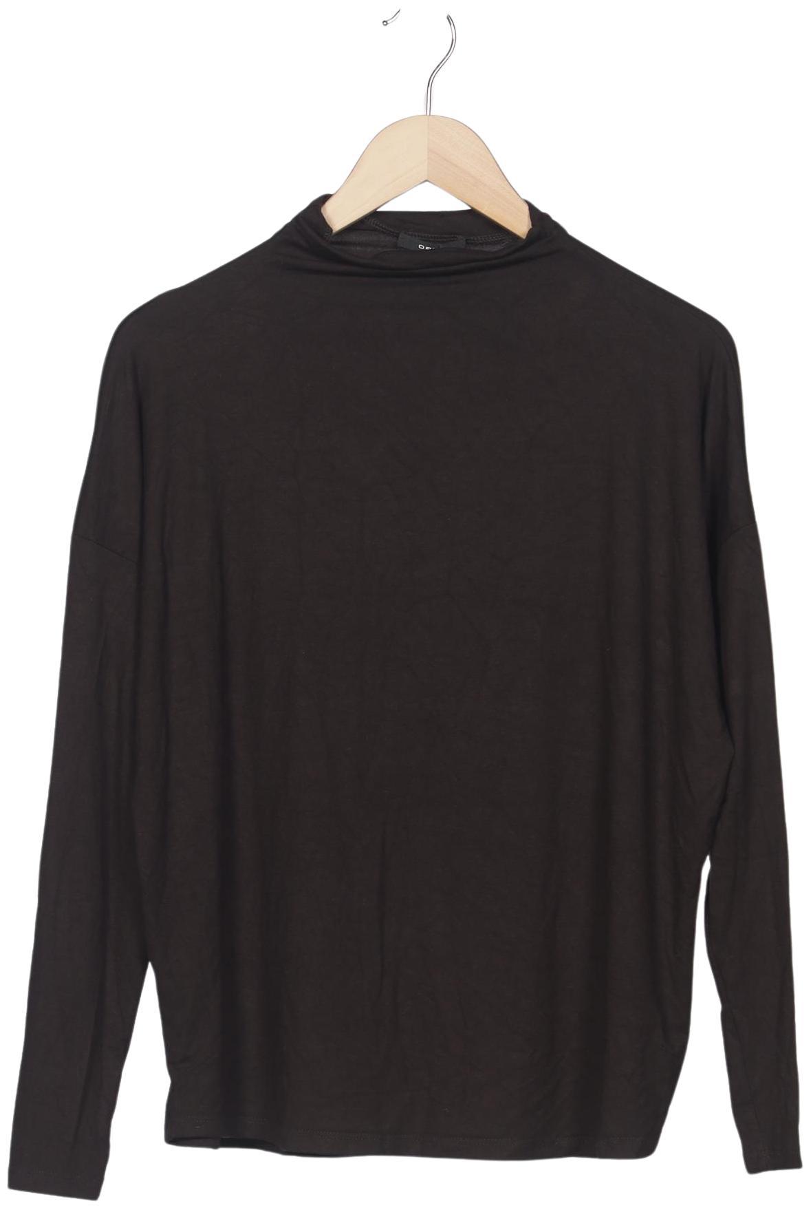 

Opus Damen Langarmshirt, schwarz, Gr. 38