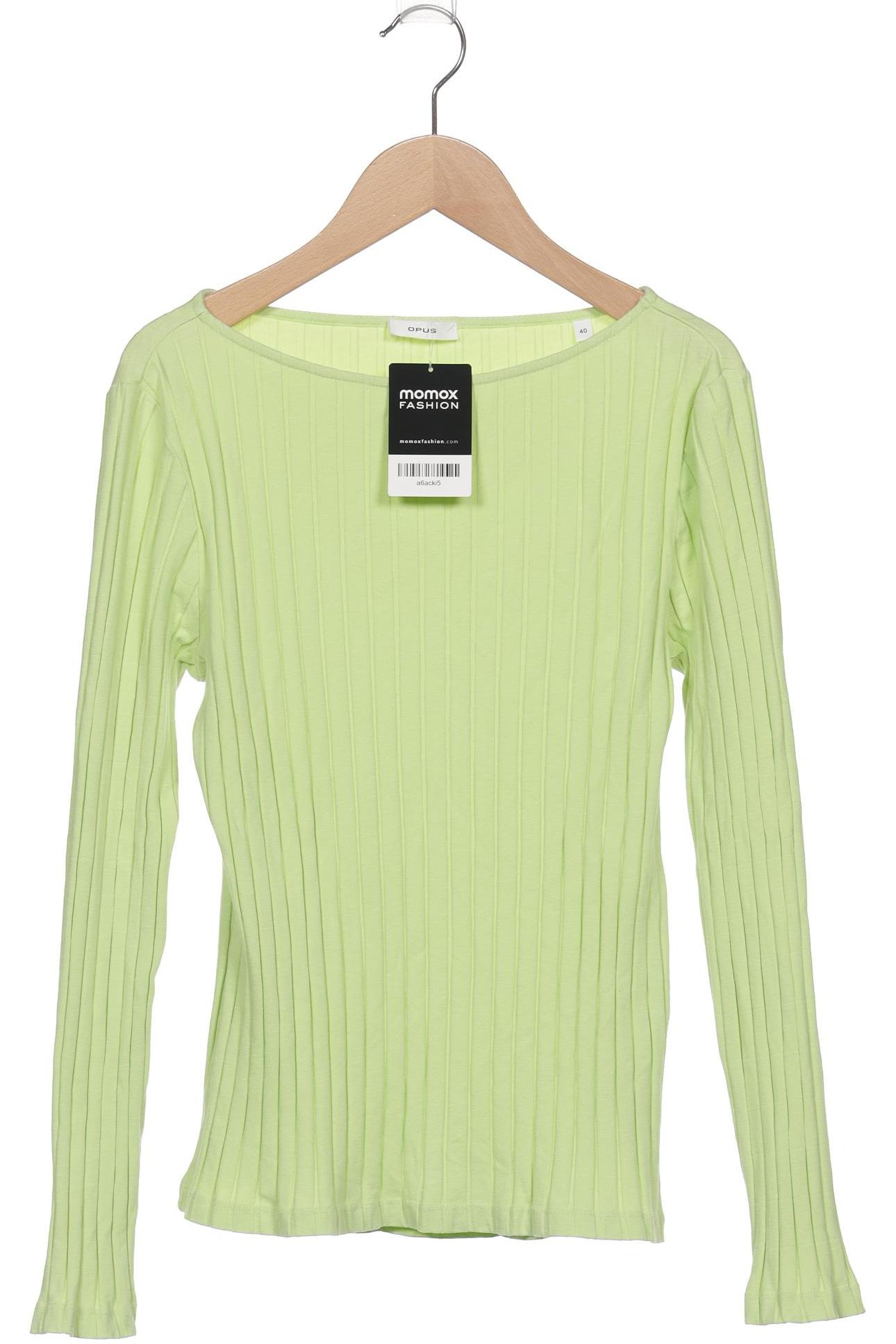 

Opus Damen Langarmshirt, hellgrün, Gr. 40