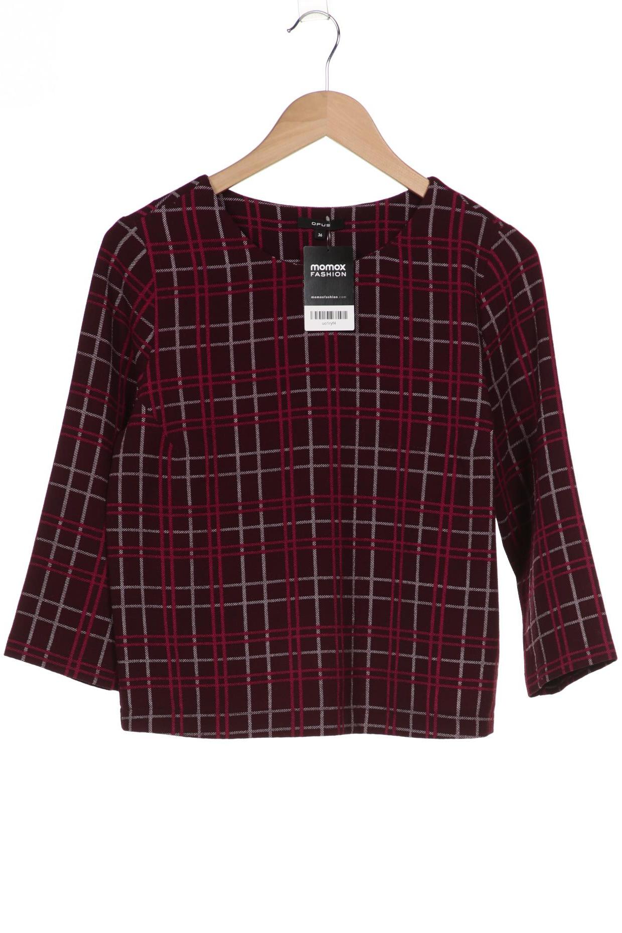 

Opus Damen Langarmshirt, bordeaux, Gr. 36