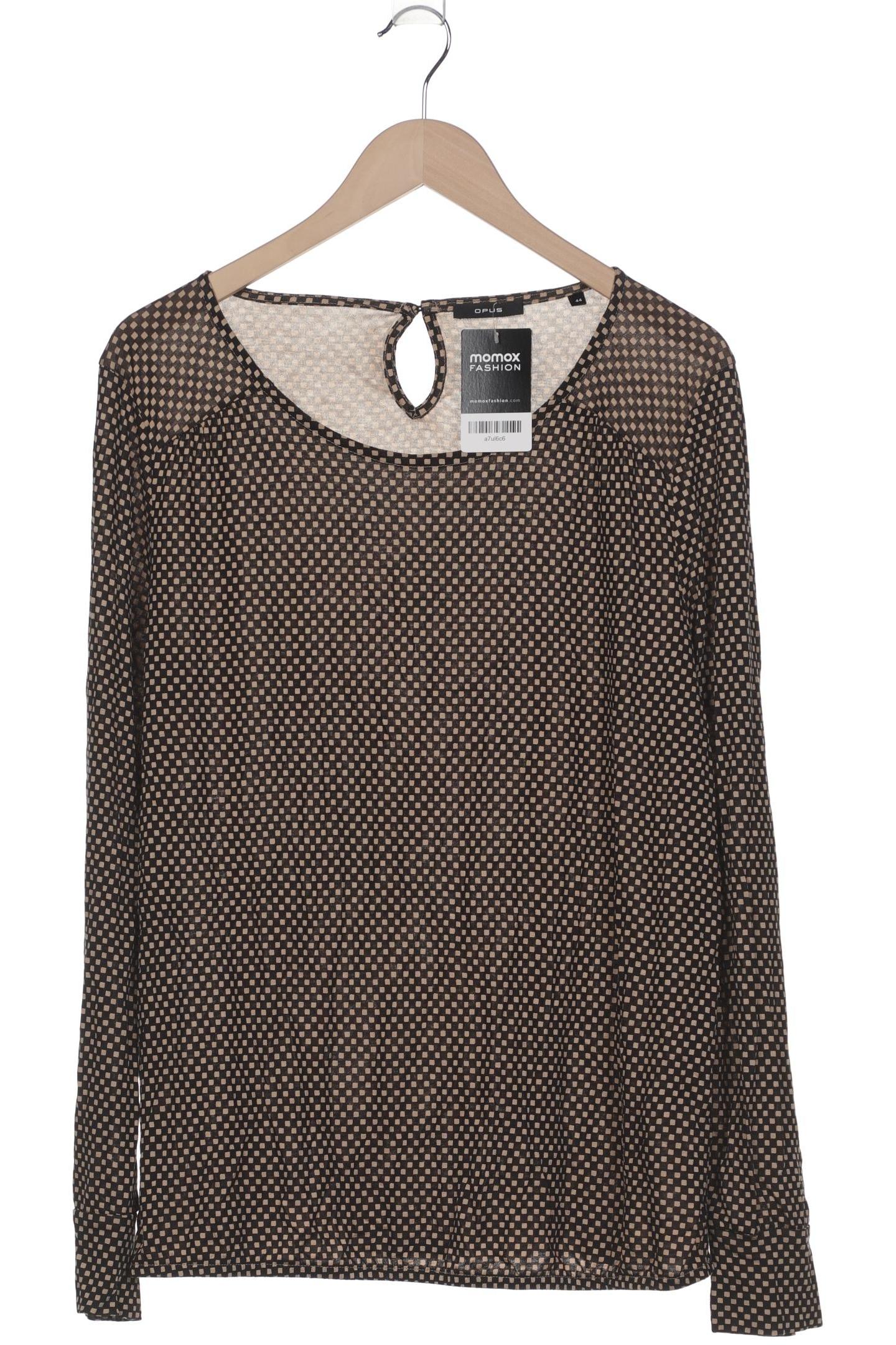 

Opus Damen Langarmshirt, schwarz, Gr. 44