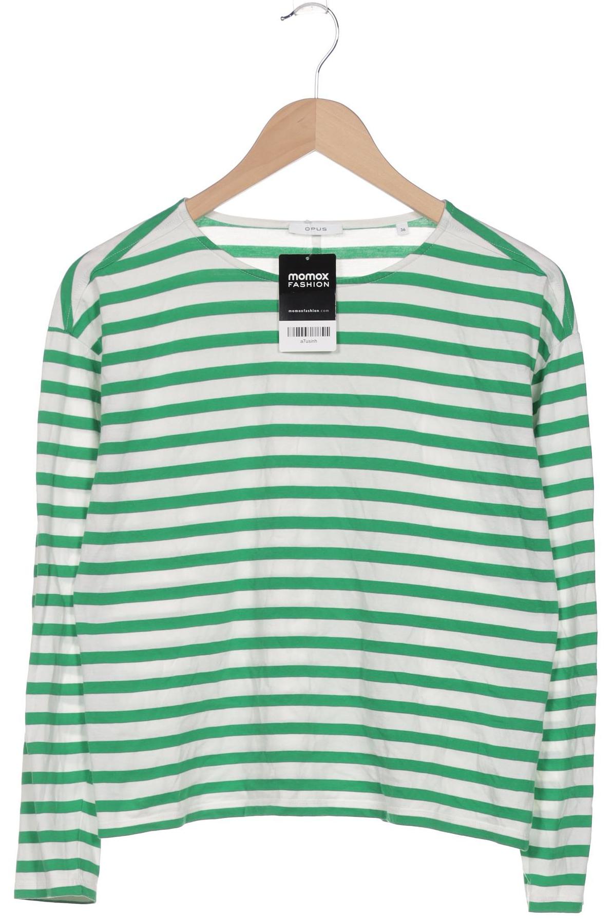 

Opus Damen Langarmshirt, grün, Gr. 36