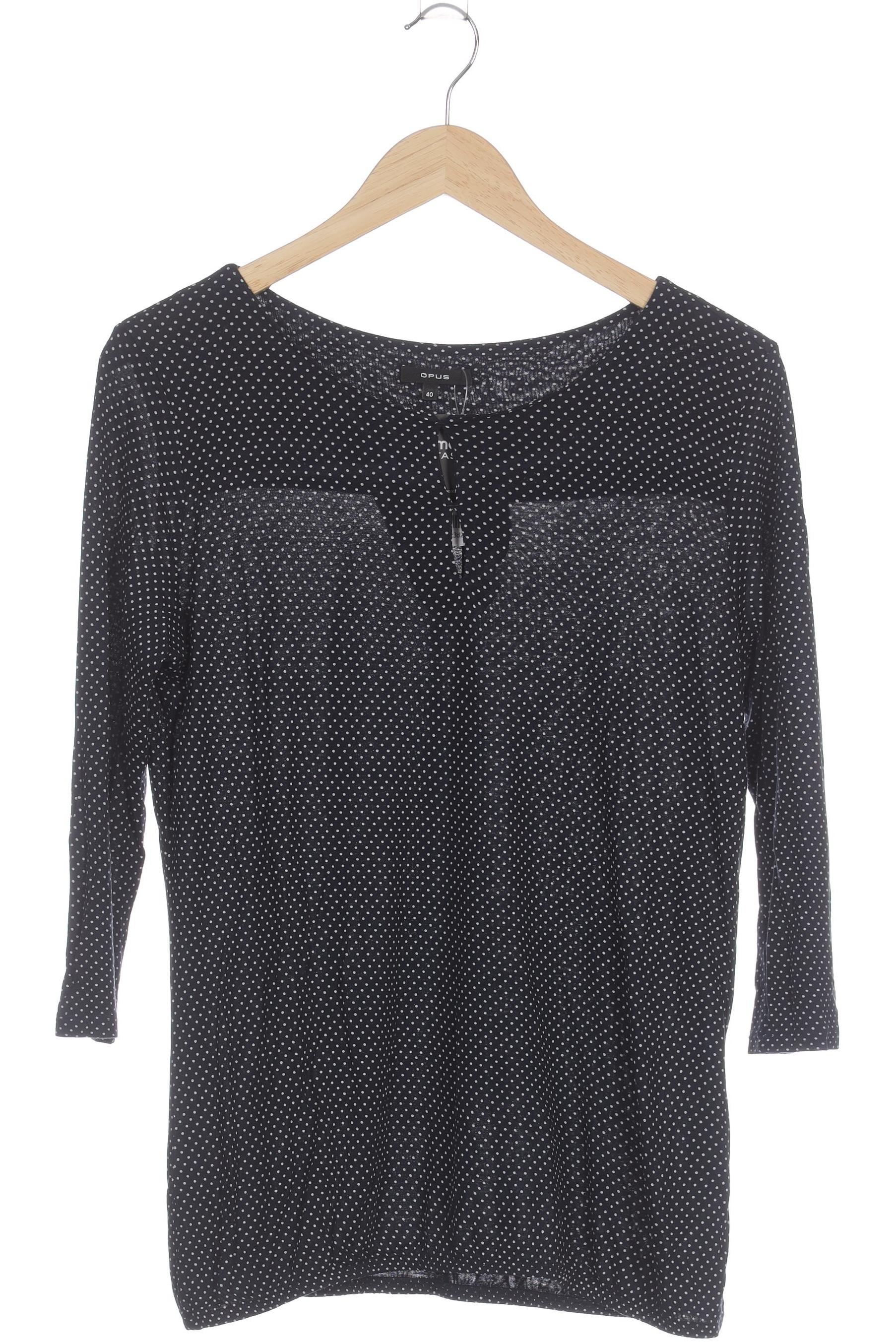 

Opus Damen Langarmshirt, blau, Gr. 40
