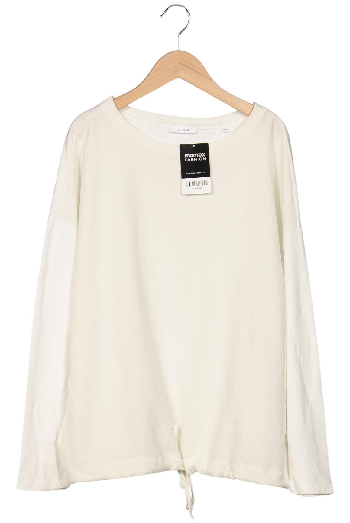 

Opus Damen Langarmshirt, weiß, Gr. 40