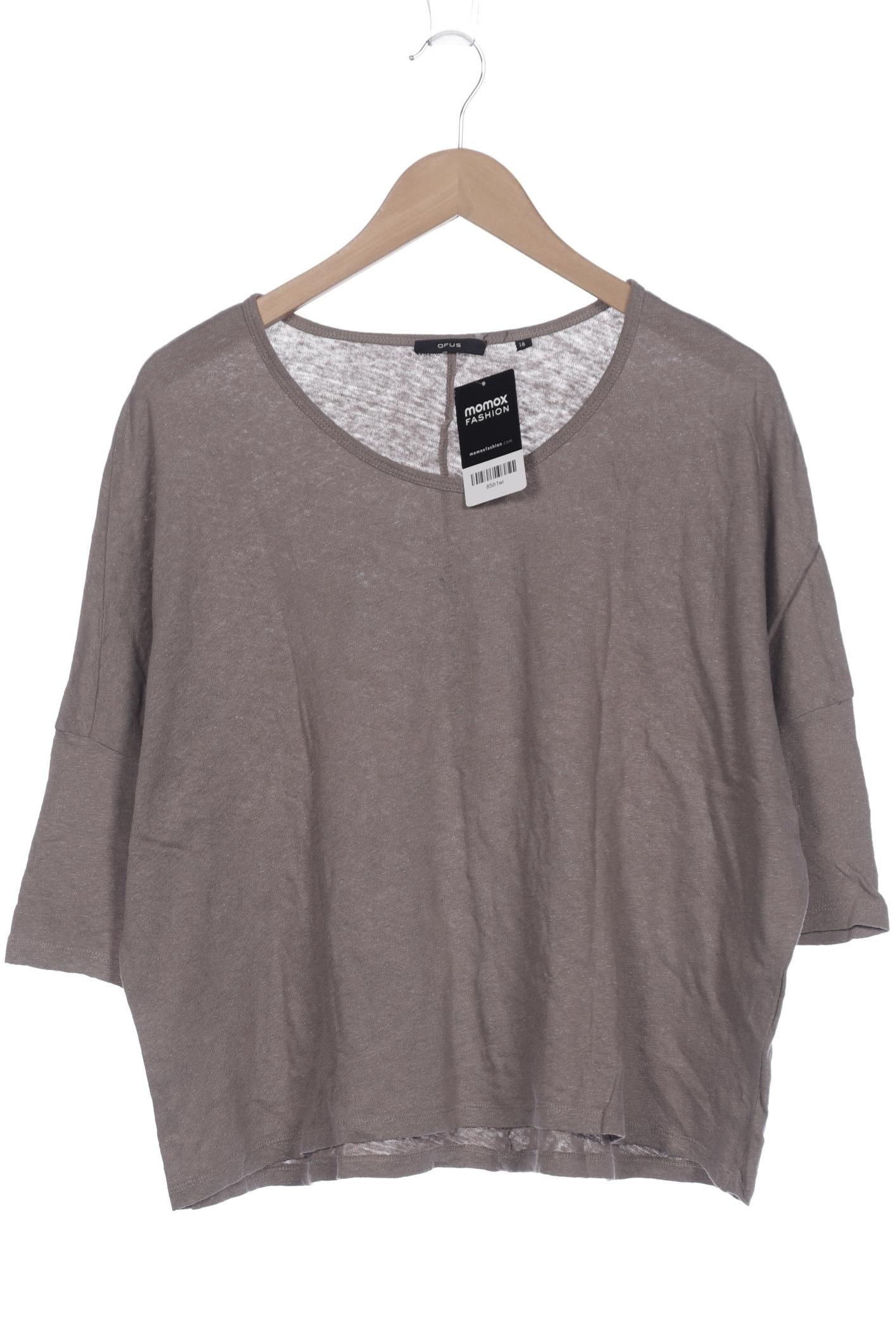 

Opus Damen Langarmshirt, braun, Gr. 38