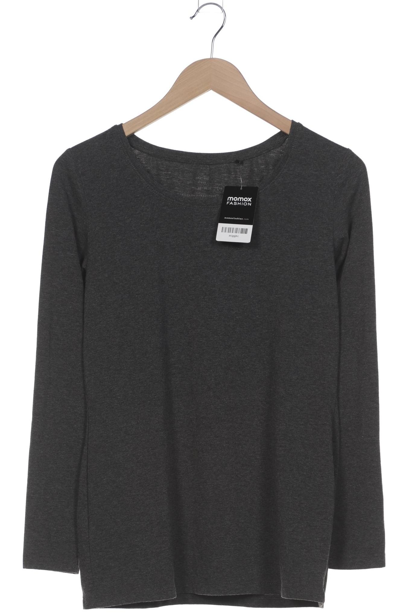 

Opus Damen Langarmshirt, grau, Gr. 42